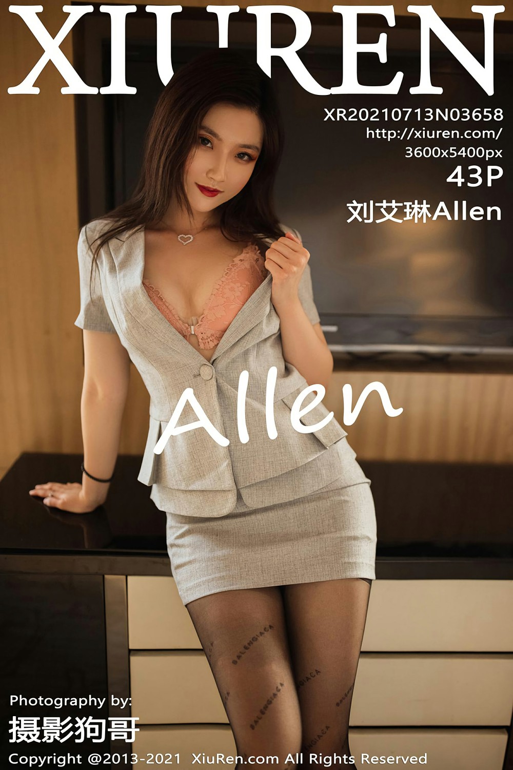 [XiuRen秀人网]20210713No3658刘艾琳Allen-[秀人套图]