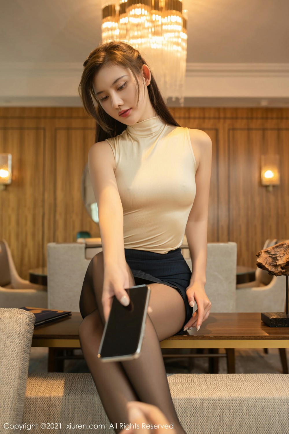 [XiuRen秀人网]No3684就是阿朱啊-[秀人套图]