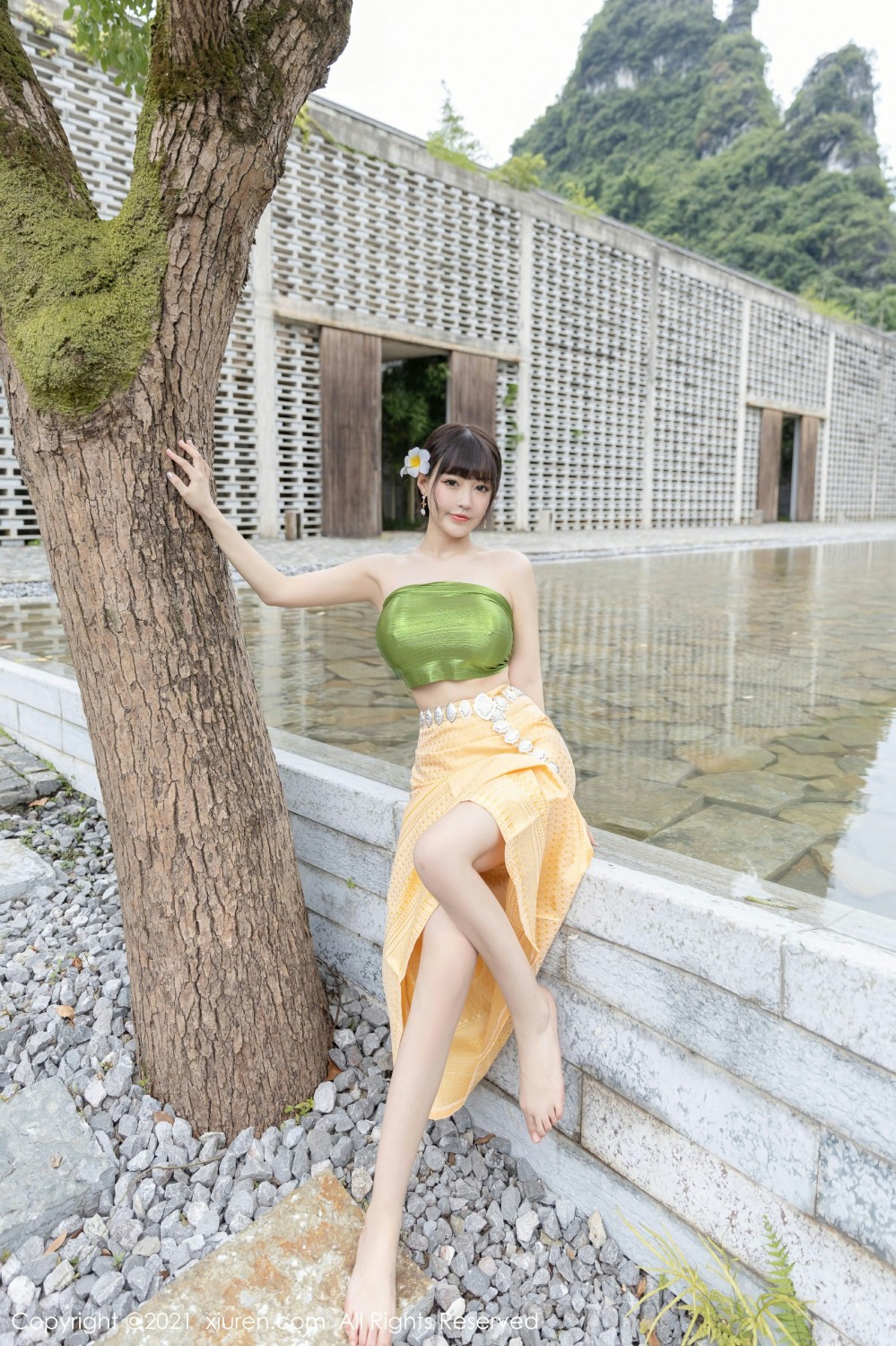 [XiuRen秀人网]No3971朱可儿Flower-[秀人套图]