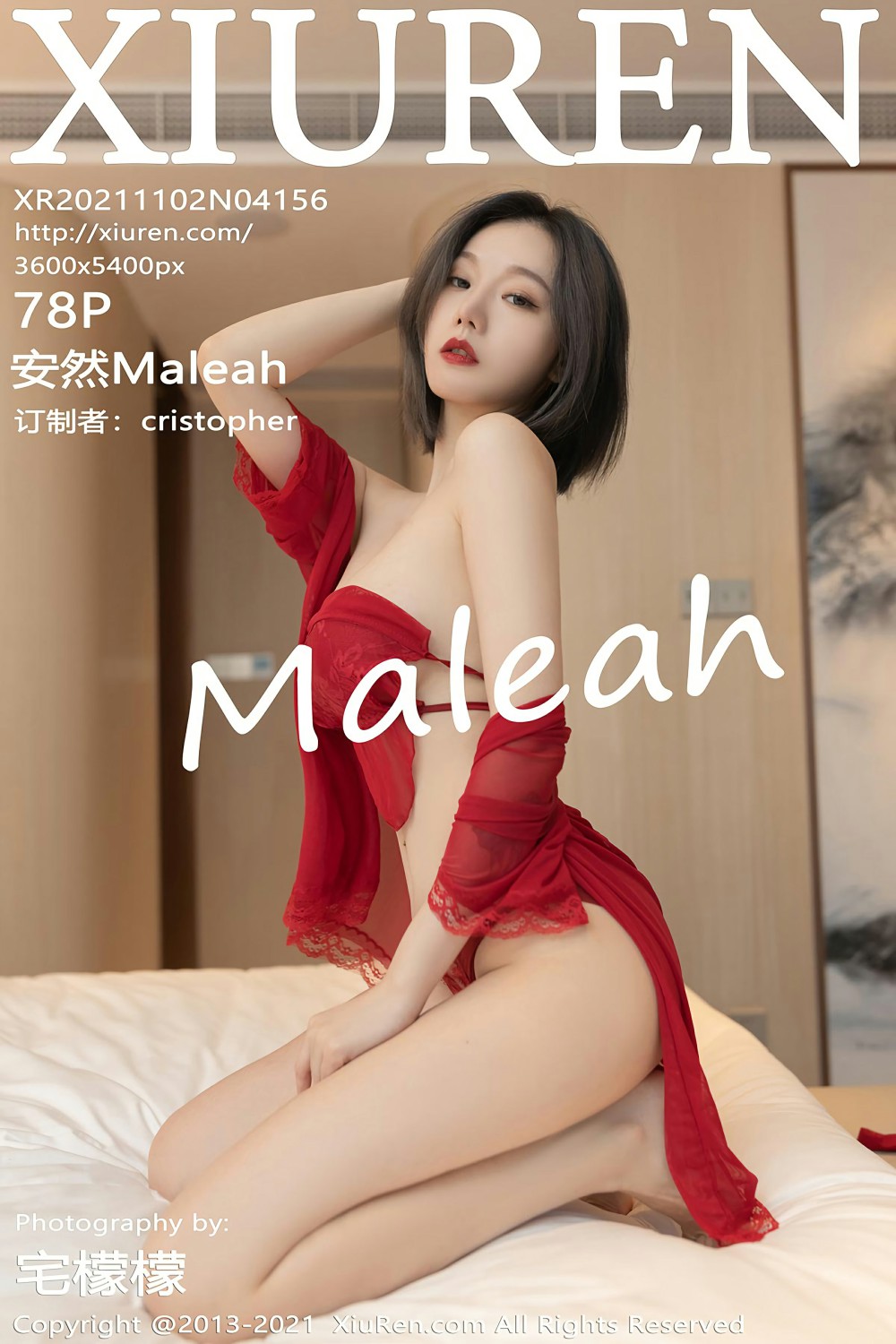 [XiuRen秀人网]No4156安然Maleah-[秀人套图]