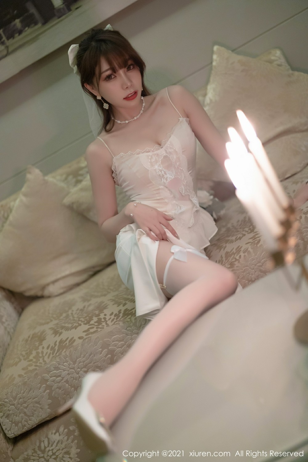 [XiuRen秀人网]No4269芝芝Booty性感新娘-[秀人套图]