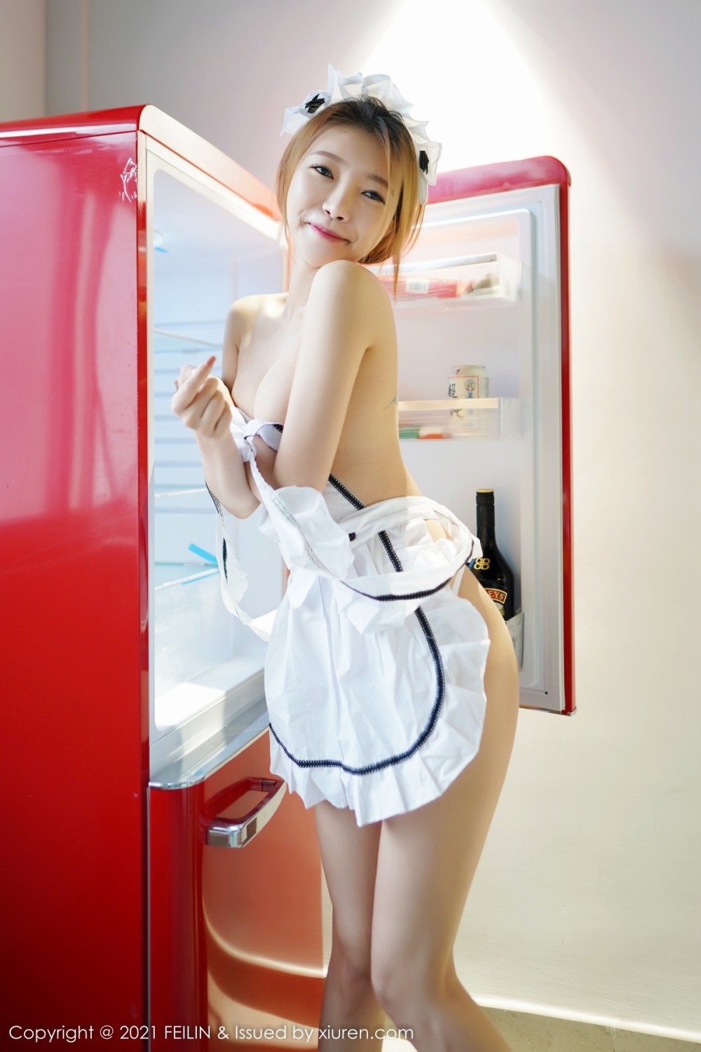 [FEILIN嗲囡囡]VOL423冯木木LRIS家居女友-[秀人套图]