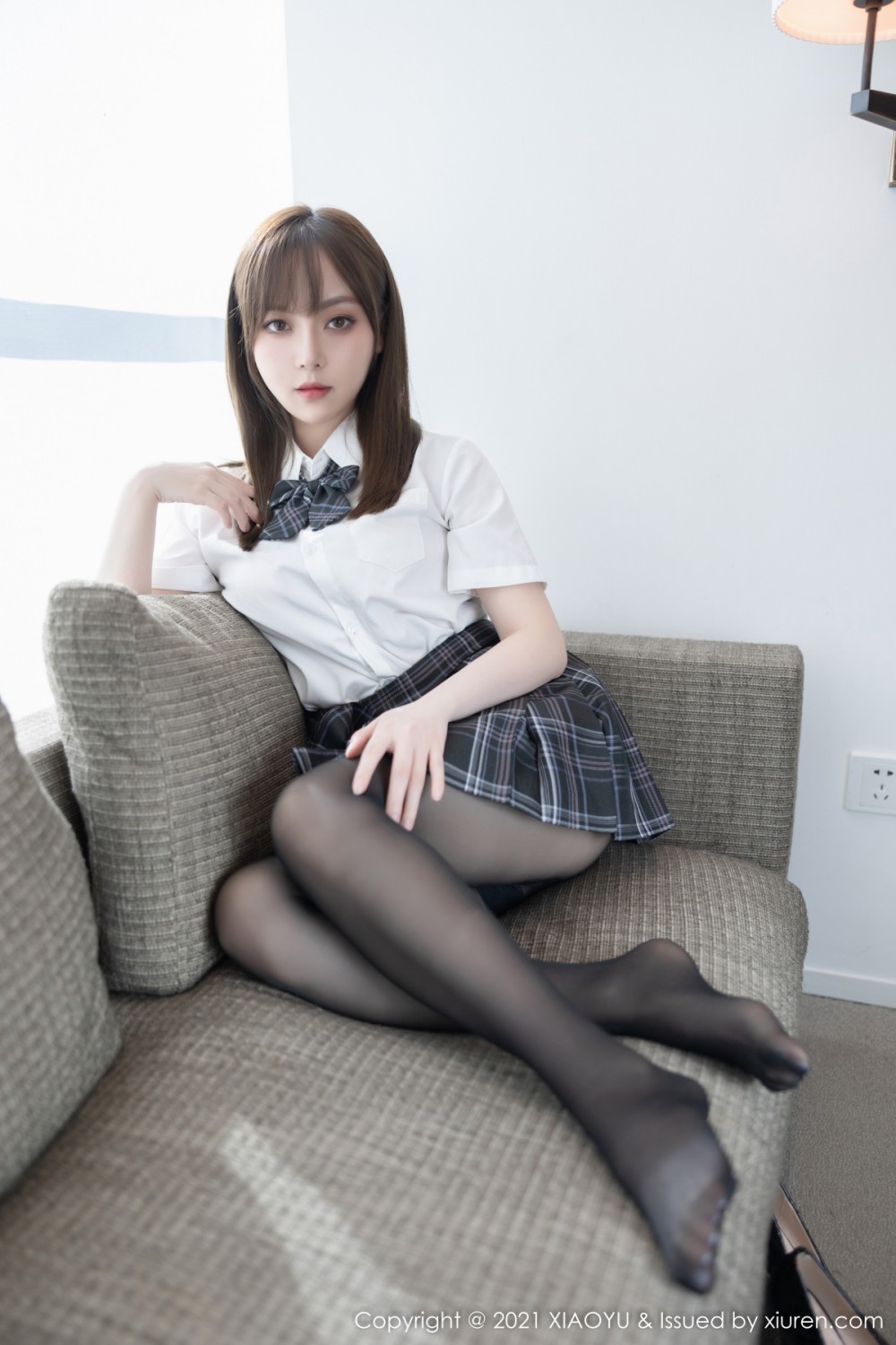 [XIAOYU语画界]VOL677豆瓣酱学生制服-[秀人套图]
