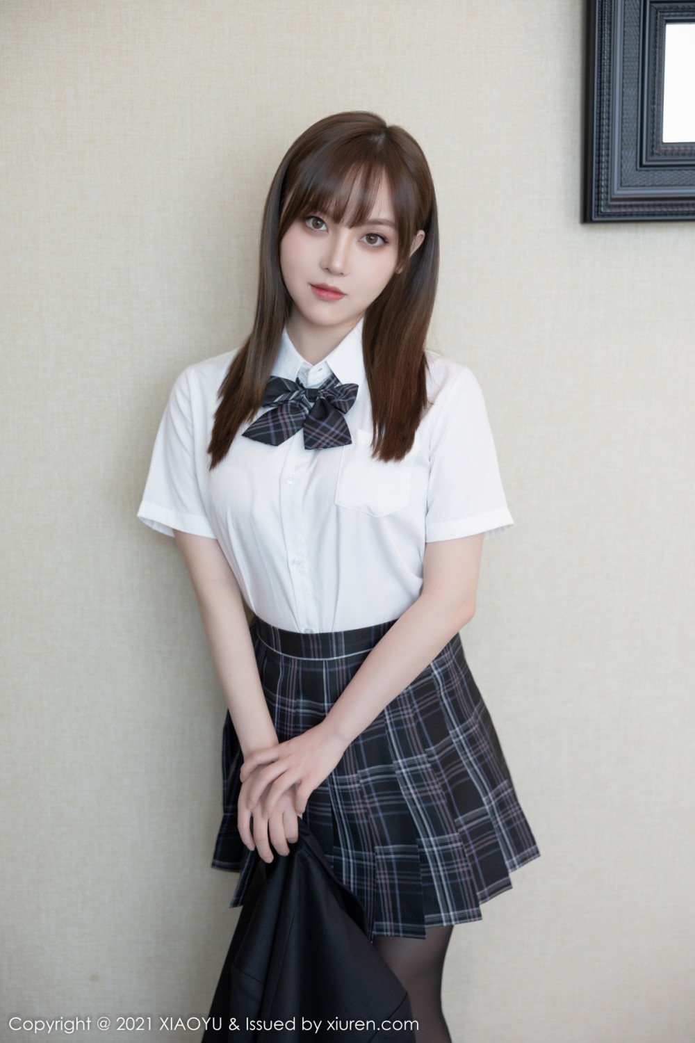 [XIAOYU语画界]VOL677豆瓣酱学生制服-[秀人套图]