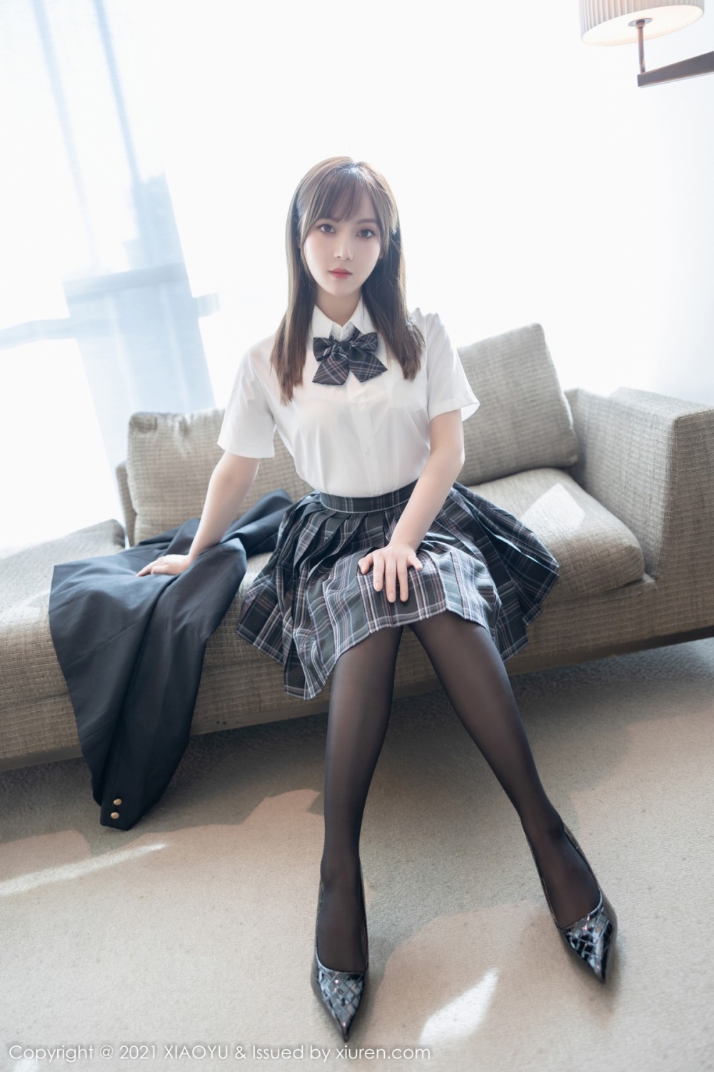 [XIAOYU语画界]VOL677豆瓣酱学生制服-[秀人套图]