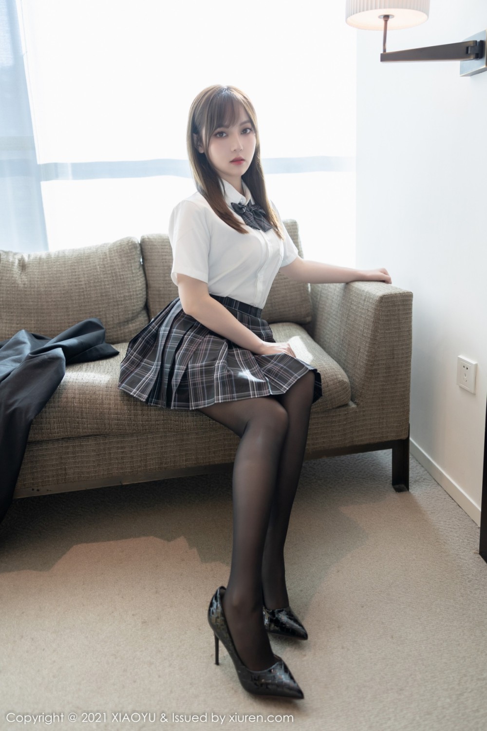 [XIAOYU语画界]VOL677豆瓣酱学生制服-[秀人套图]