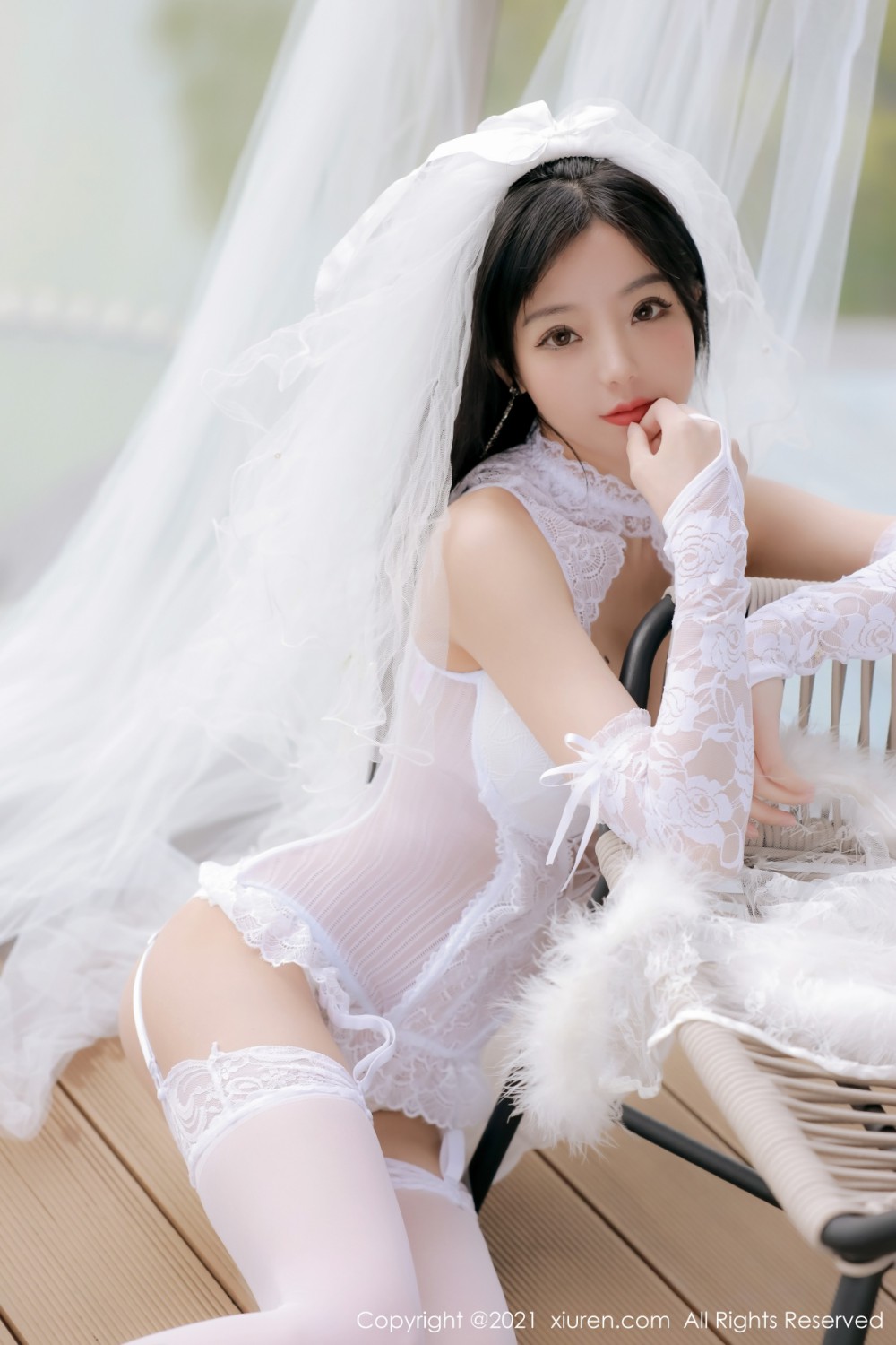 [XiuRen秀人网]No4339佘贝拉bella性感婚纱-[秀人套图]