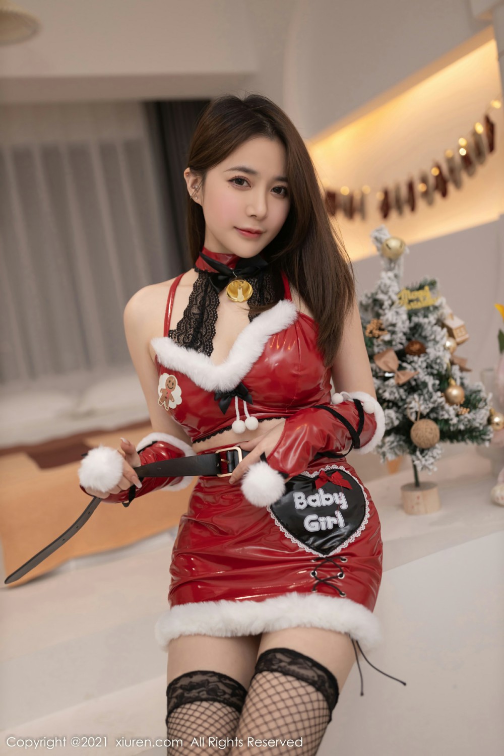 [XiuRen秀人网]No4383鱼子酱Fish圣诞节写真-[秀人套图]