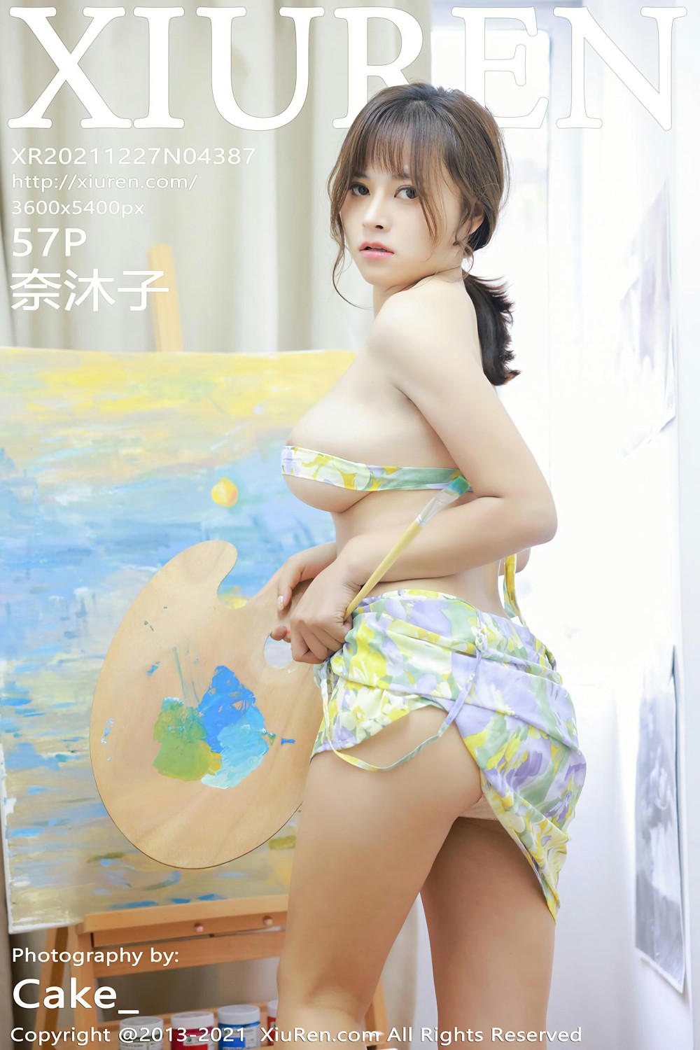 [XiuRen秀人网]No4387奈沐子画家系列-[秀人套图]