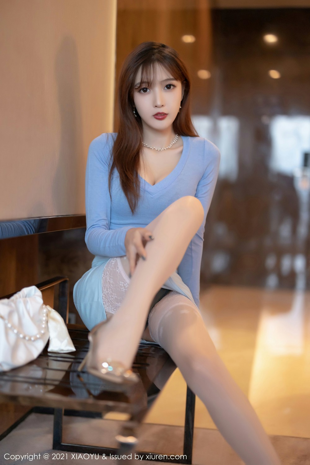 [XIAOYU语画界]VOL686林星阑淡色超短裙-[秀人套图]