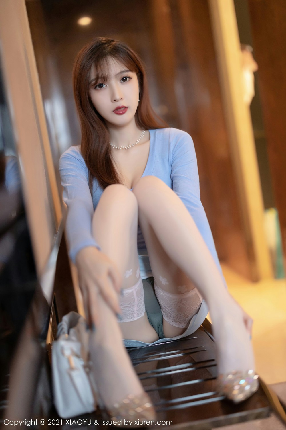 [XIAOYU语画界]VOL686林星阑淡色超短裙-[秀人套图]