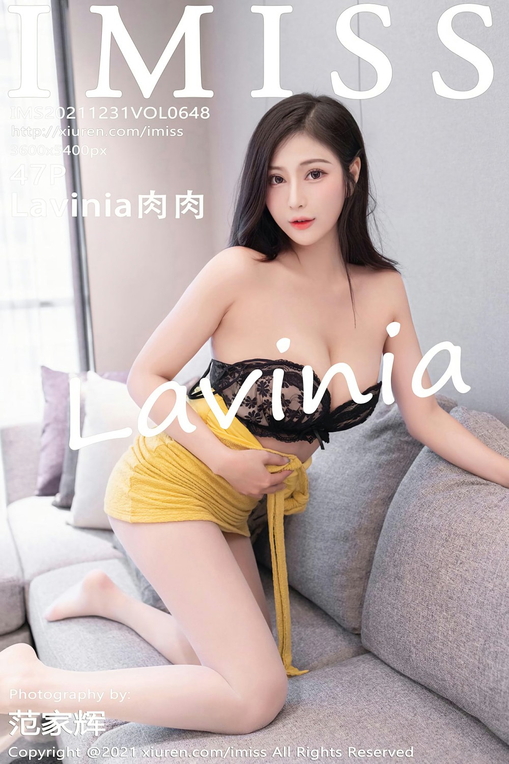[IMISS爱蜜社]VOL648Lavinia肉肉魅惑丝足-[秀人套图]