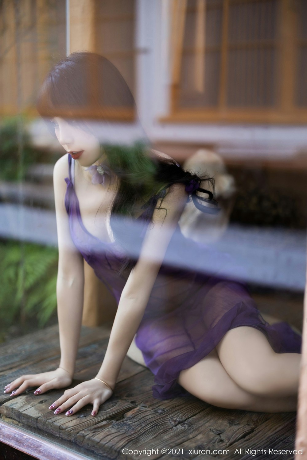 [XiuRen秀人网]No4410芝芝Booty透明长裙-[秀人套图]