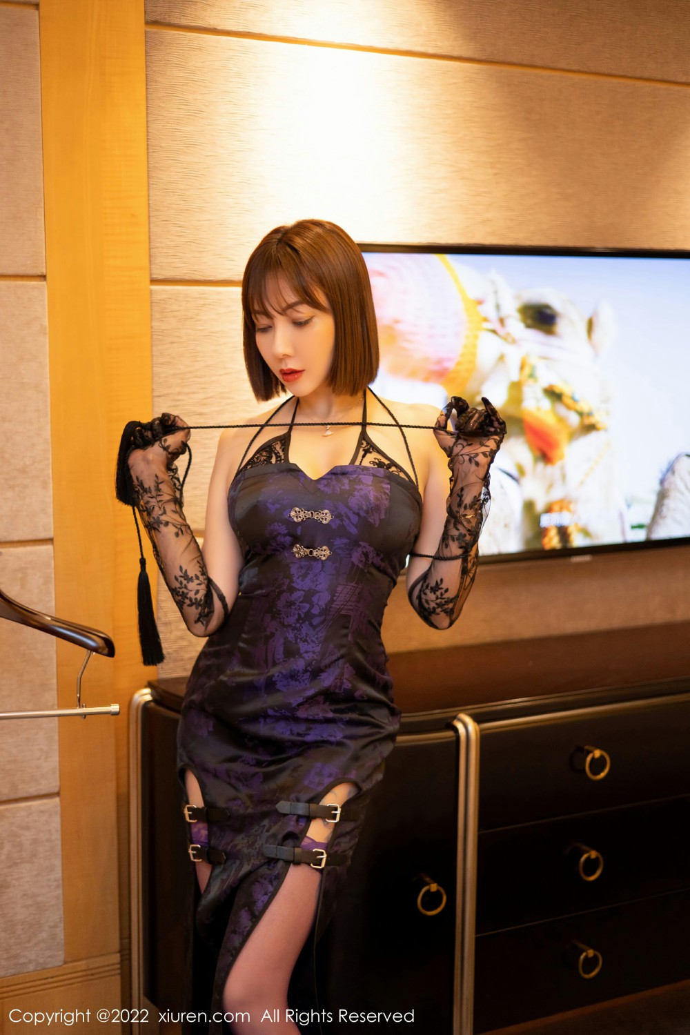 [XiuRen秀人网]No4422果儿Victoria透明丝袜-[秀人套图]