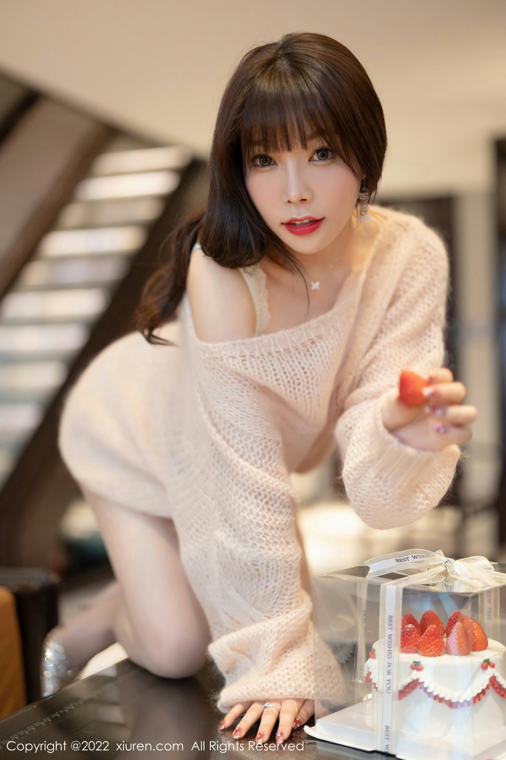 [XiuRen秀人网]No4435芝芝Booty娇媚欲滴-[秀人套图]