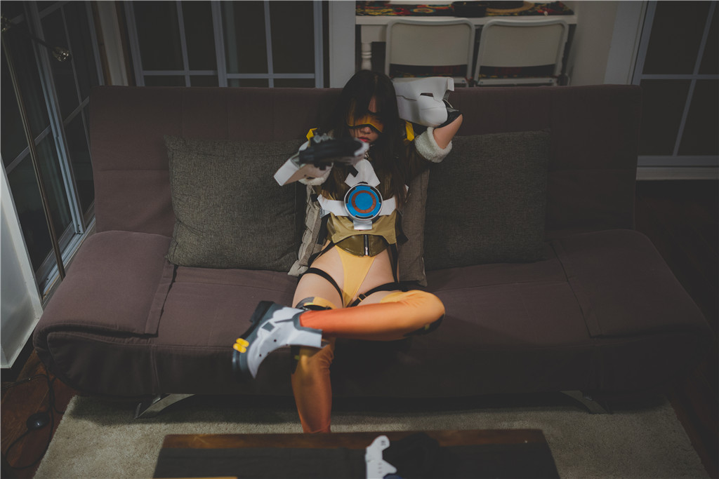 极品网红萝莉柚木YUZUK完美COS守望先锋-COSPLAY