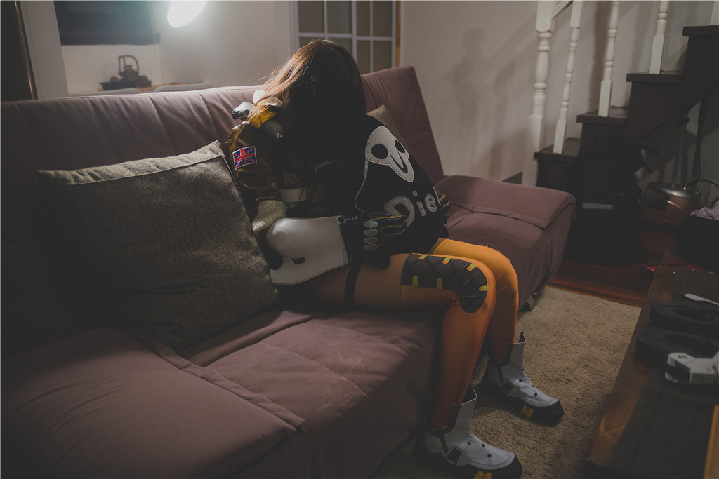 极品网红萝莉柚木YUZUK完美COS守望先锋-COSPLAY