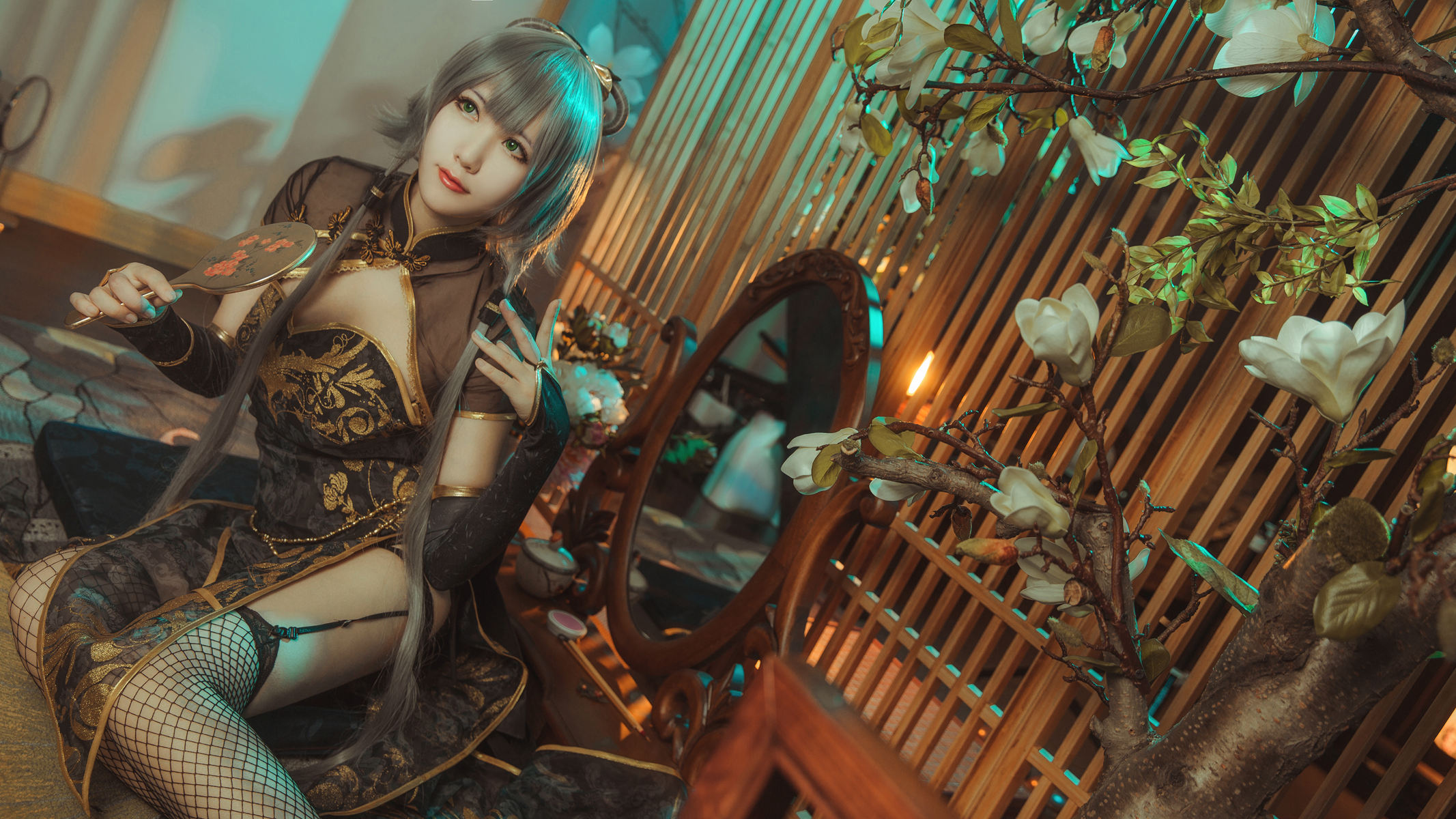 [Cosplay]艺术鉴赏第十二期洛天依之金丝雀cos-COSPLAY