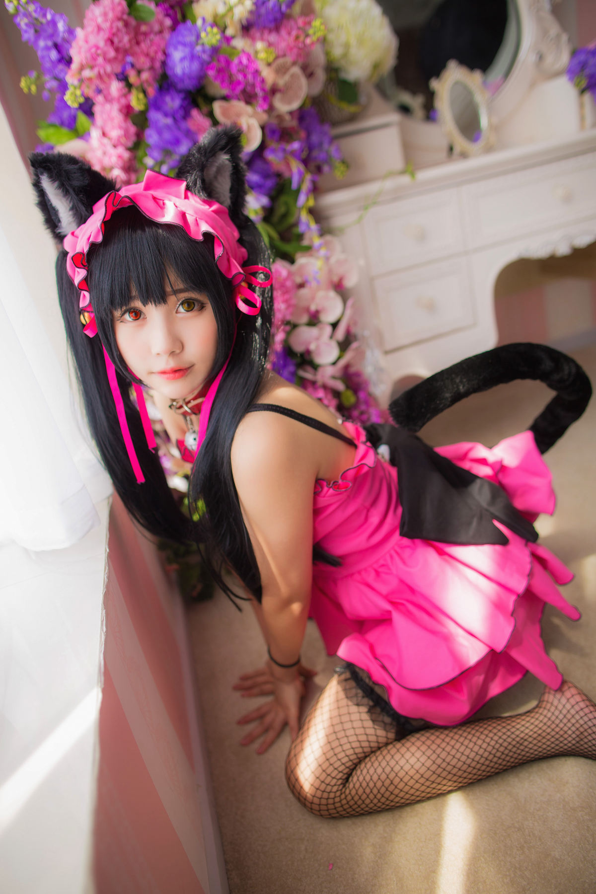 [Cosplay]艺术鉴赏第十三期约会大作战狂三猫咪Cos-COSPLAY