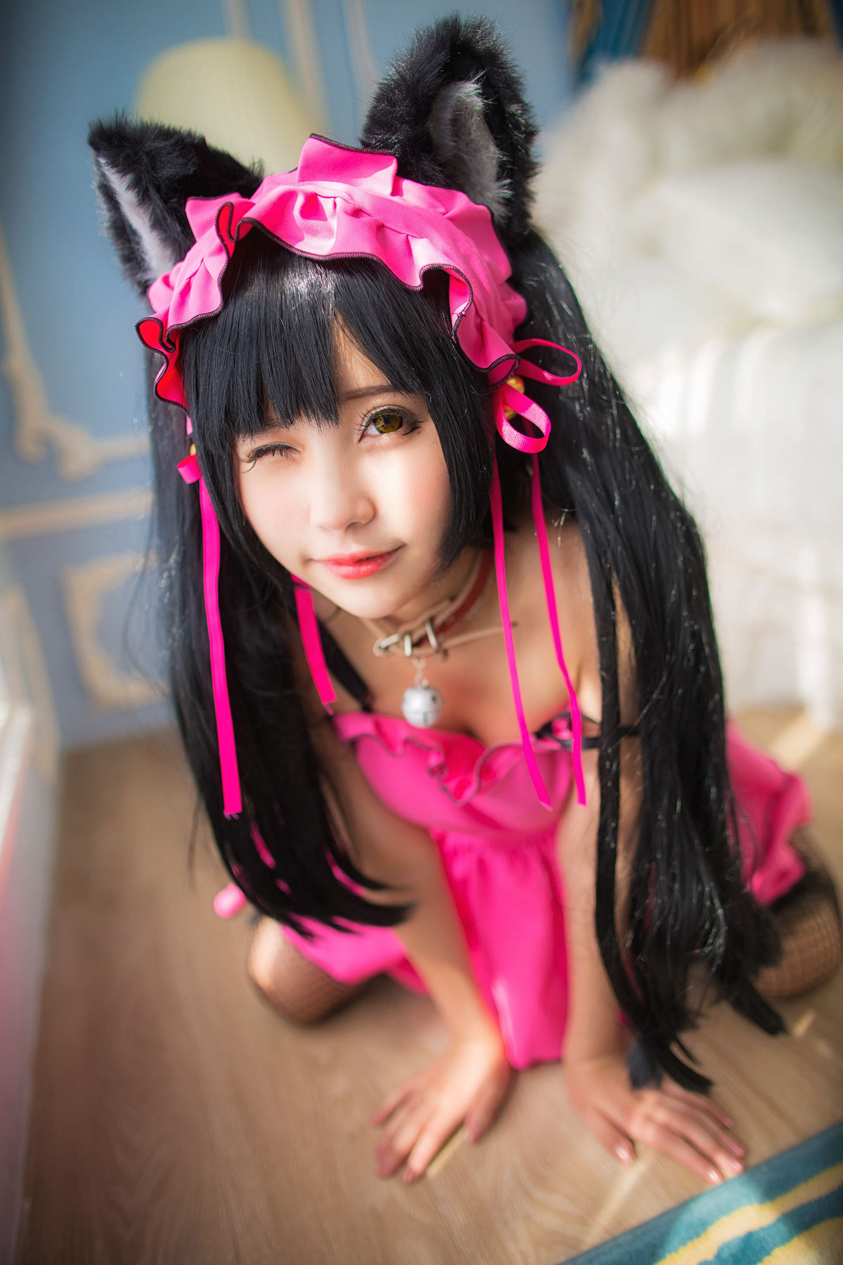 [Cosplay]艺术鉴赏第十三期约会大作战狂三猫咪Cos-COSPLAY