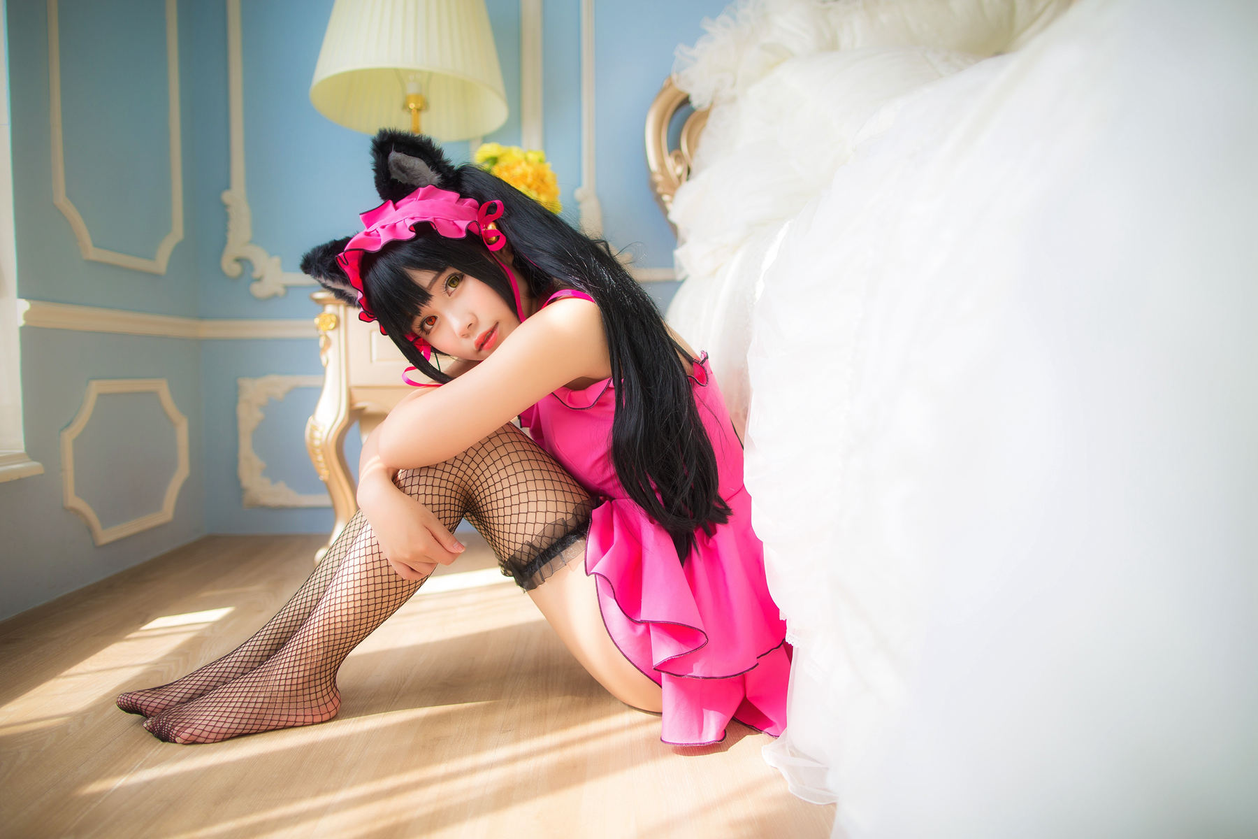 [Cosplay]艺术鉴赏第十三期约会大作战狂三猫咪Cos-COSPLAY