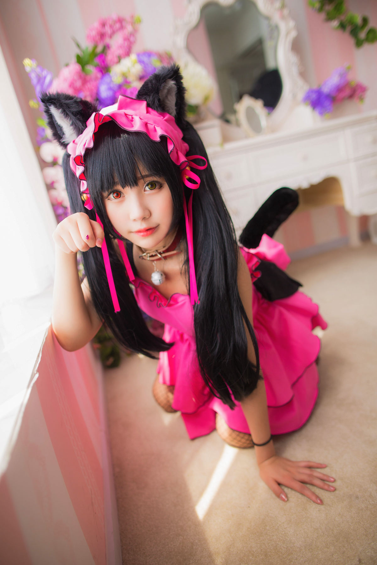 [Cosplay]艺术鉴赏第十三期约会大作战狂三猫咪Cos-COSPLAY