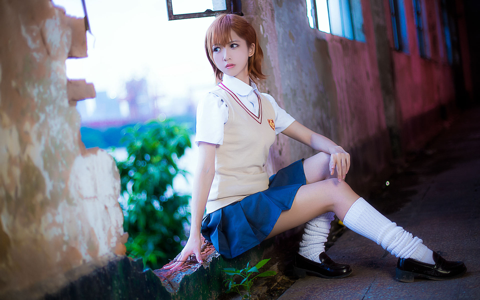 [Cosplay]艺术鉴赏第十七期某科学的超电磁炮御坂美琴@校服-COSPLAY
