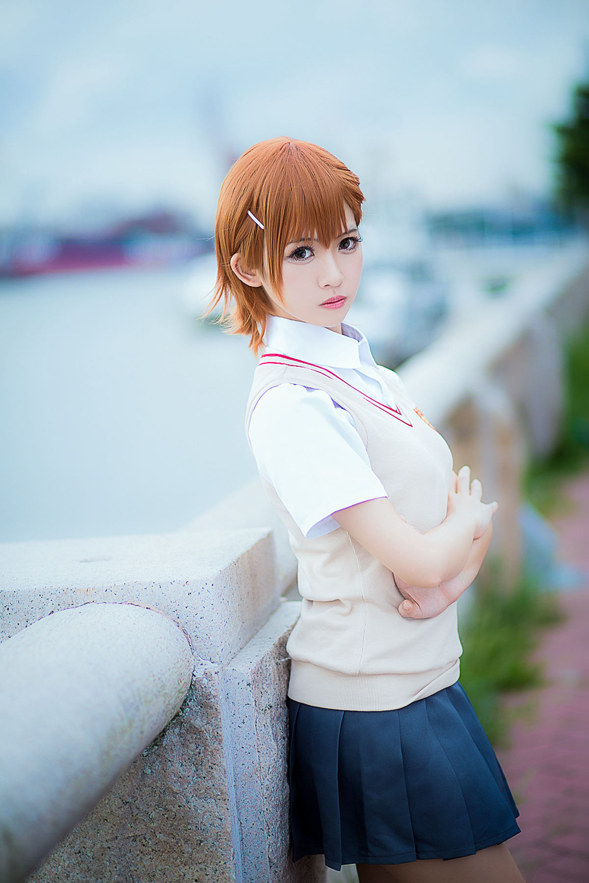 [Cosplay]艺术鉴赏第十七期某科学的超电磁炮御坂美琴@校服-COSPLAY