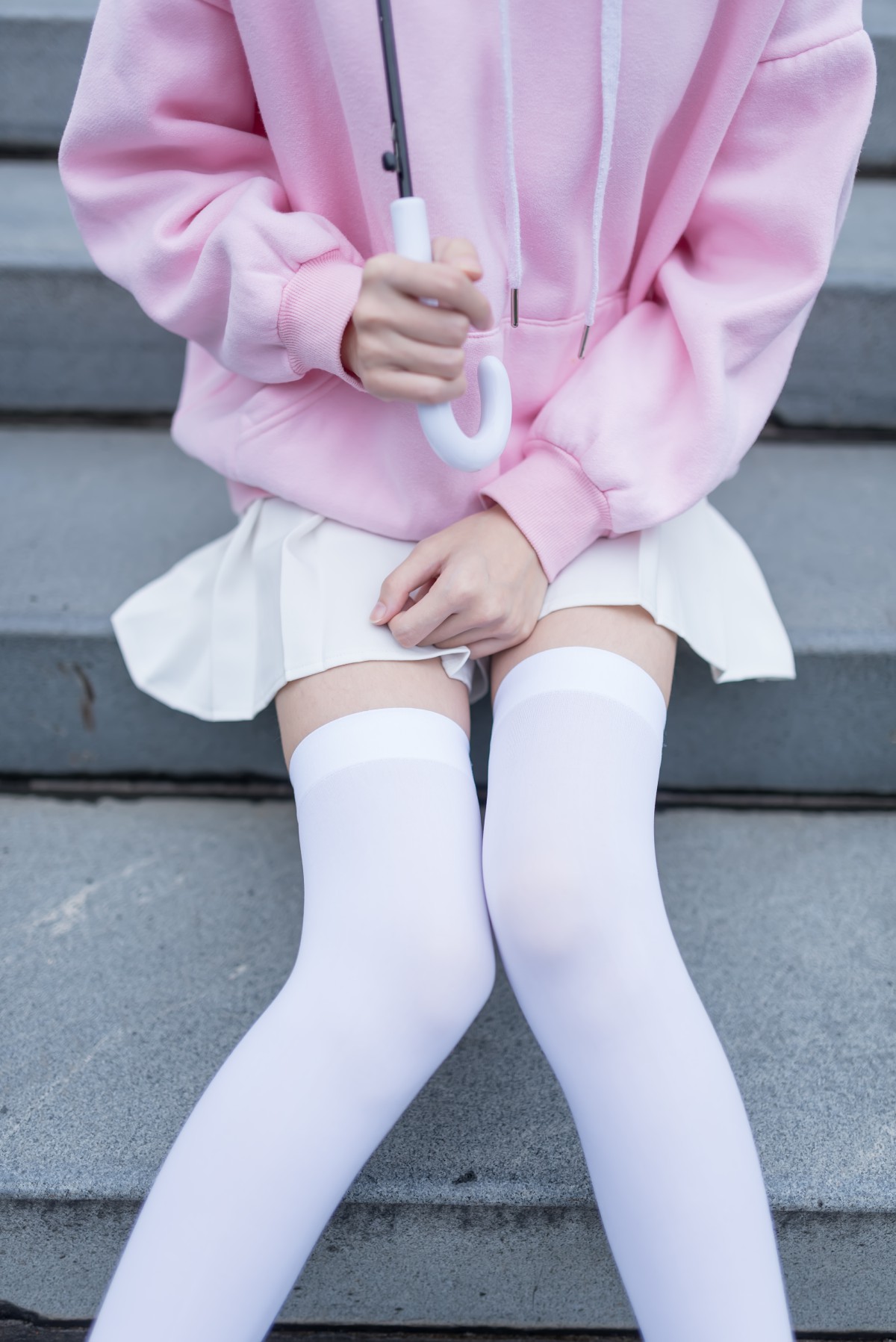 风之领域写真NO001白丝超短裙-COSPLAY