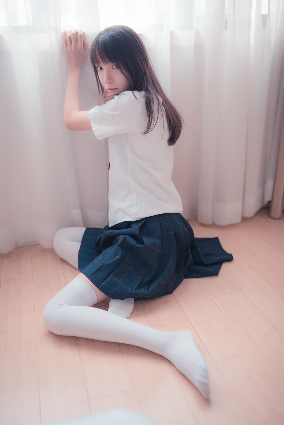 风之领域写真NO004邻家白丝清新女孩-COSPLAY