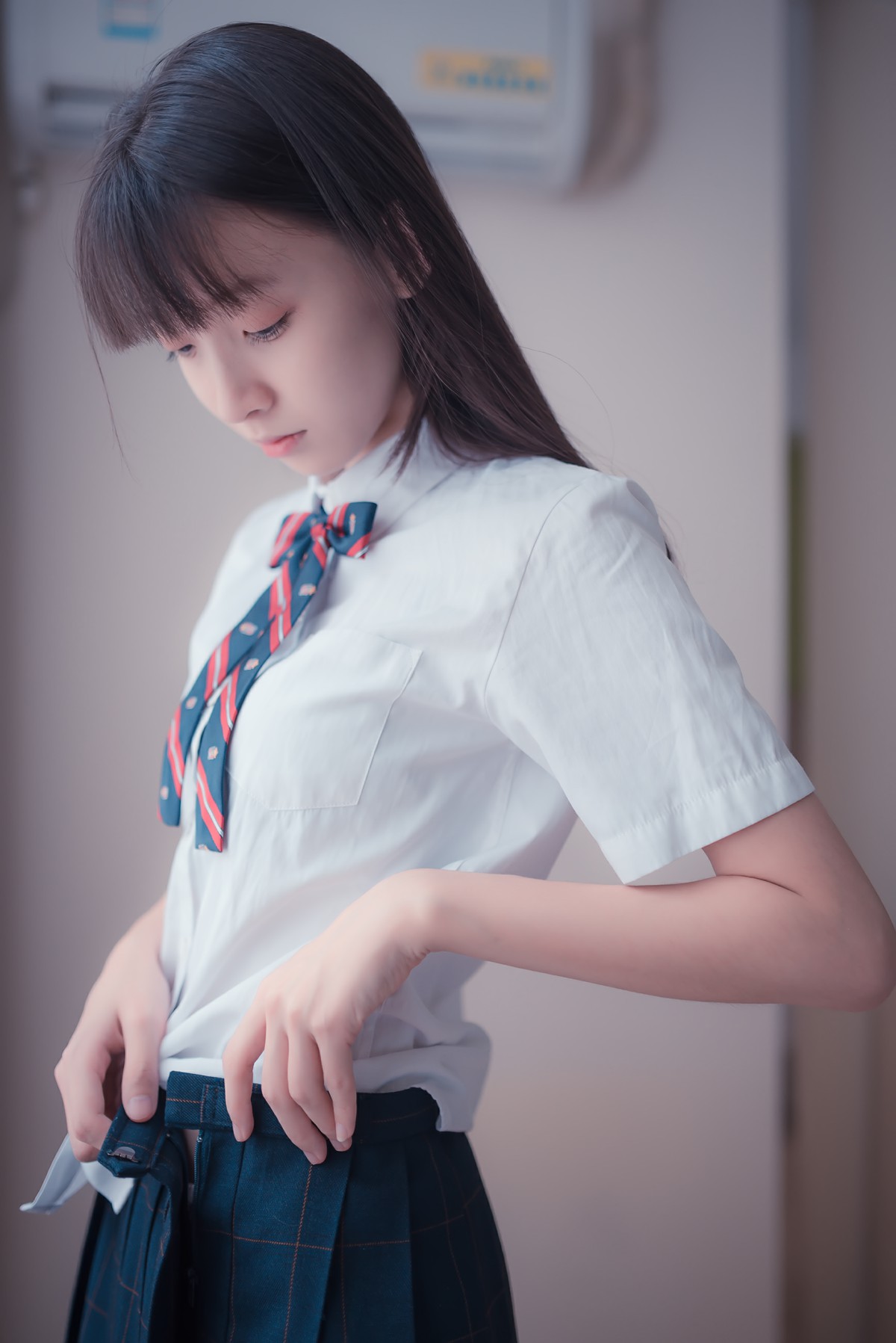 风之领域写真NO004邻家白丝清新女孩-COSPLAY