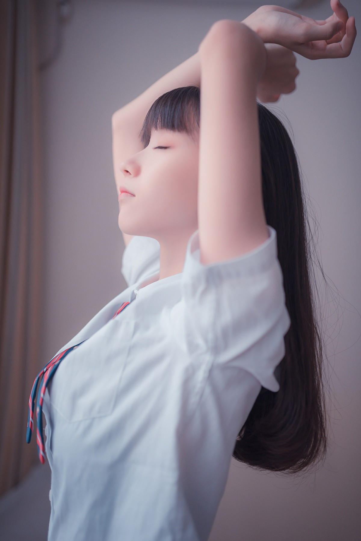 风之领域写真NO004邻家白丝清新女孩-COSPLAY