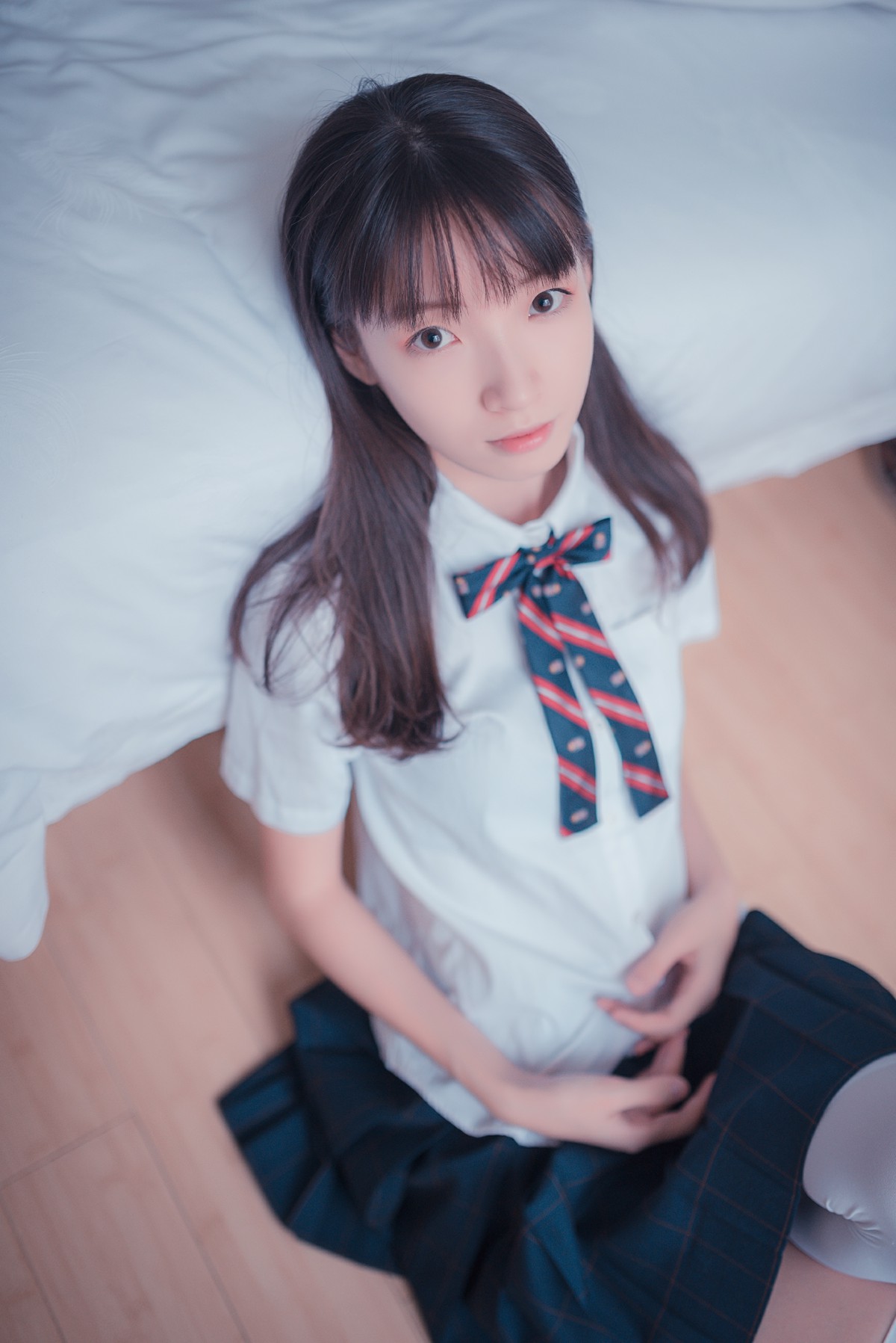 风之领域写真NO004邻家白丝清新女孩-COSPLAY