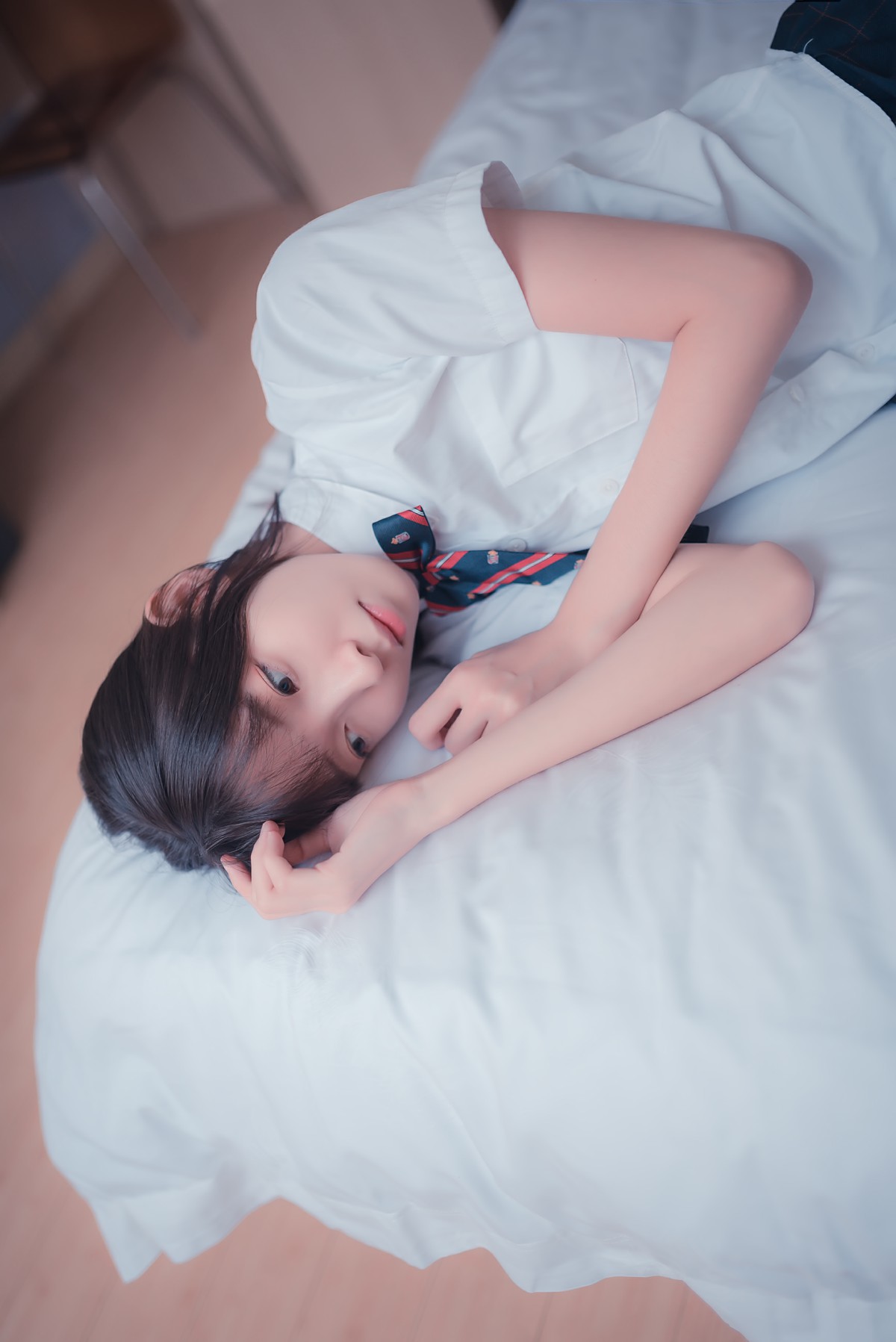 风之领域写真NO004邻家白丝清新女孩-COSPLAY