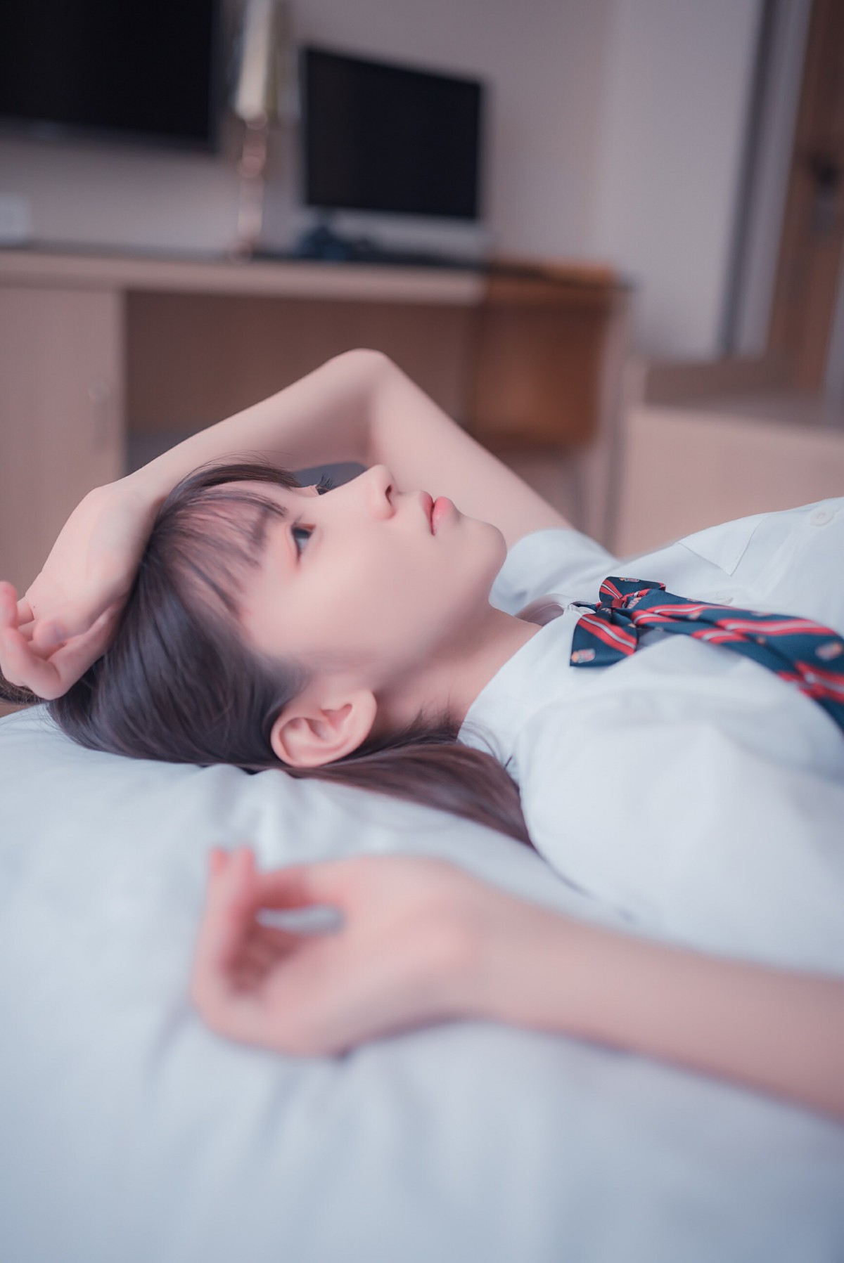 风之领域写真NO004邻家白丝清新女孩-COSPLAY