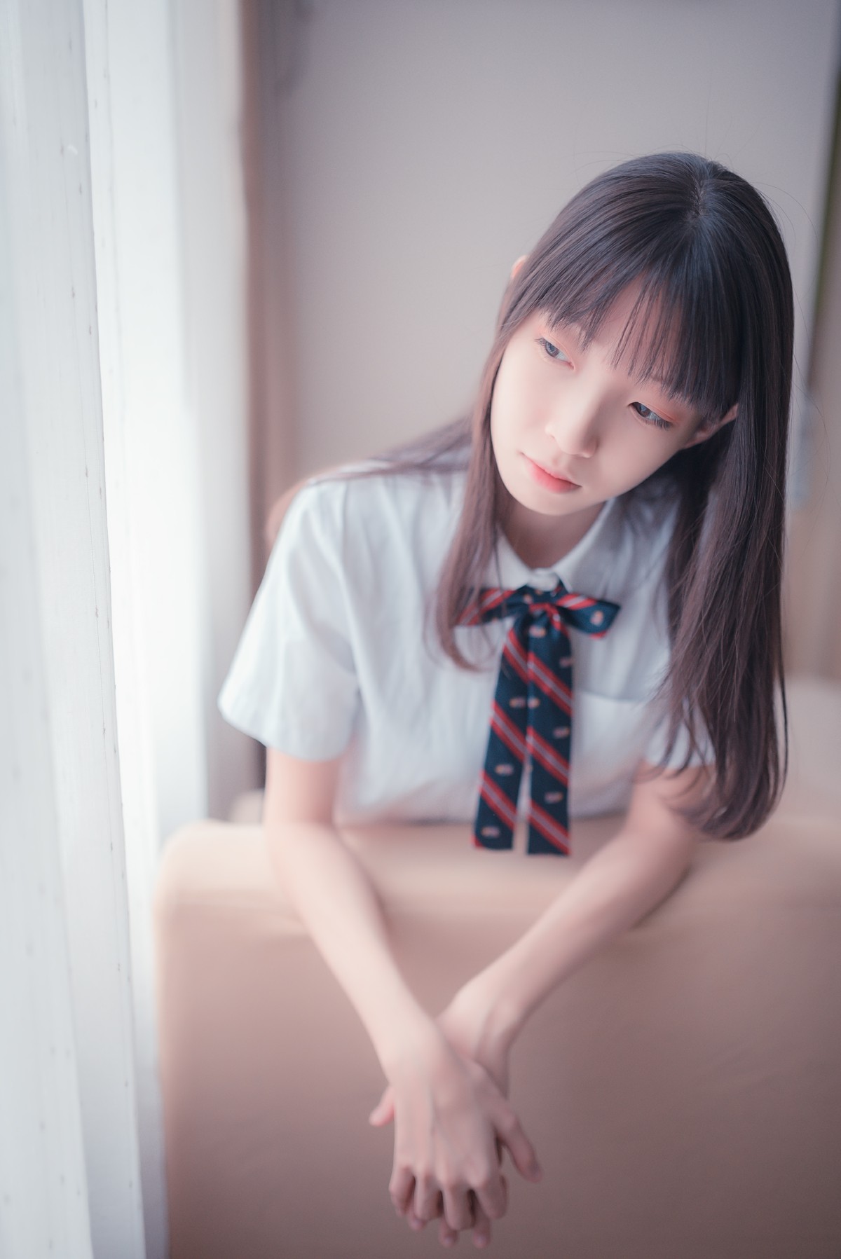 风之领域写真NO004邻家白丝清新女孩-COSPLAY