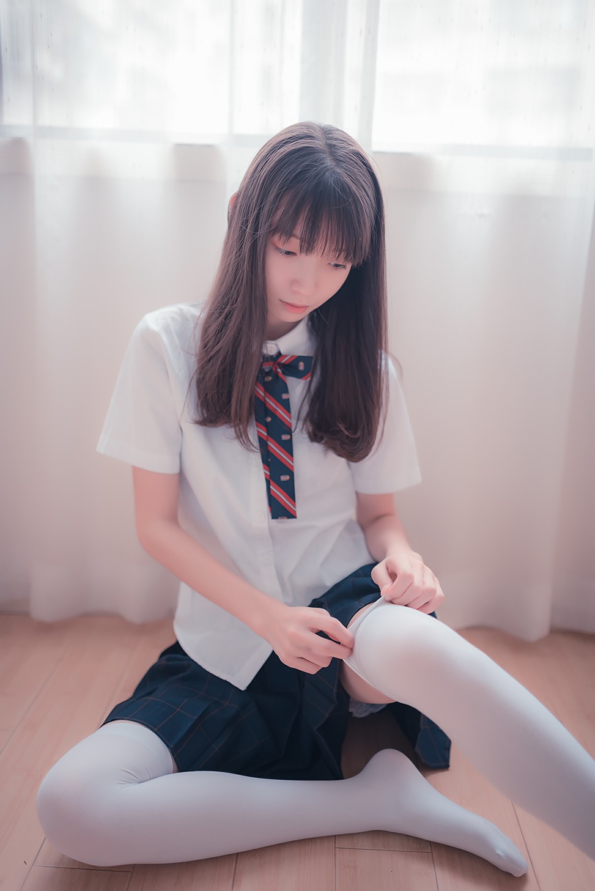 风之领域写真NO004邻家白丝清新女孩-COSPLAY