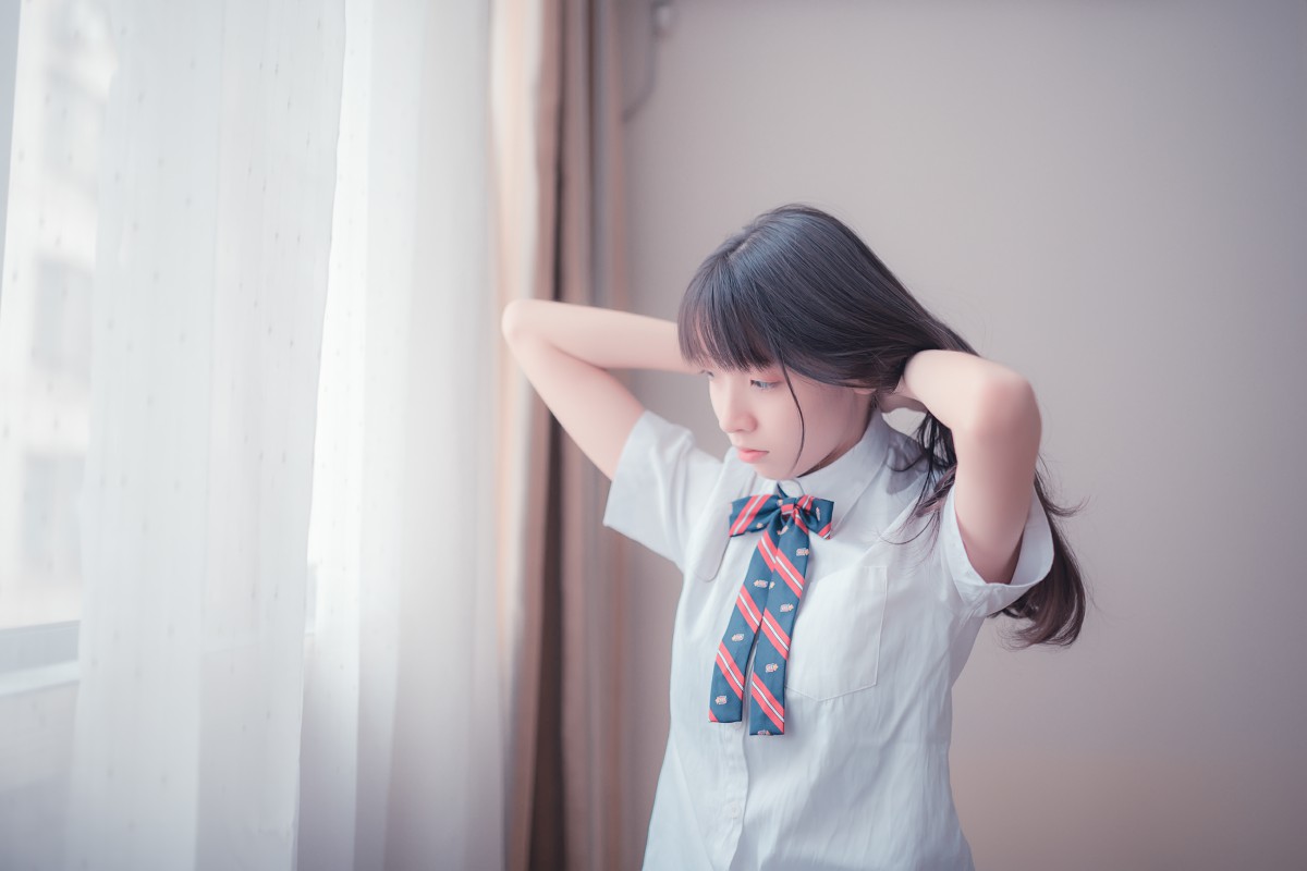 风之领域写真NO004邻家白丝清新女孩-COSPLAY