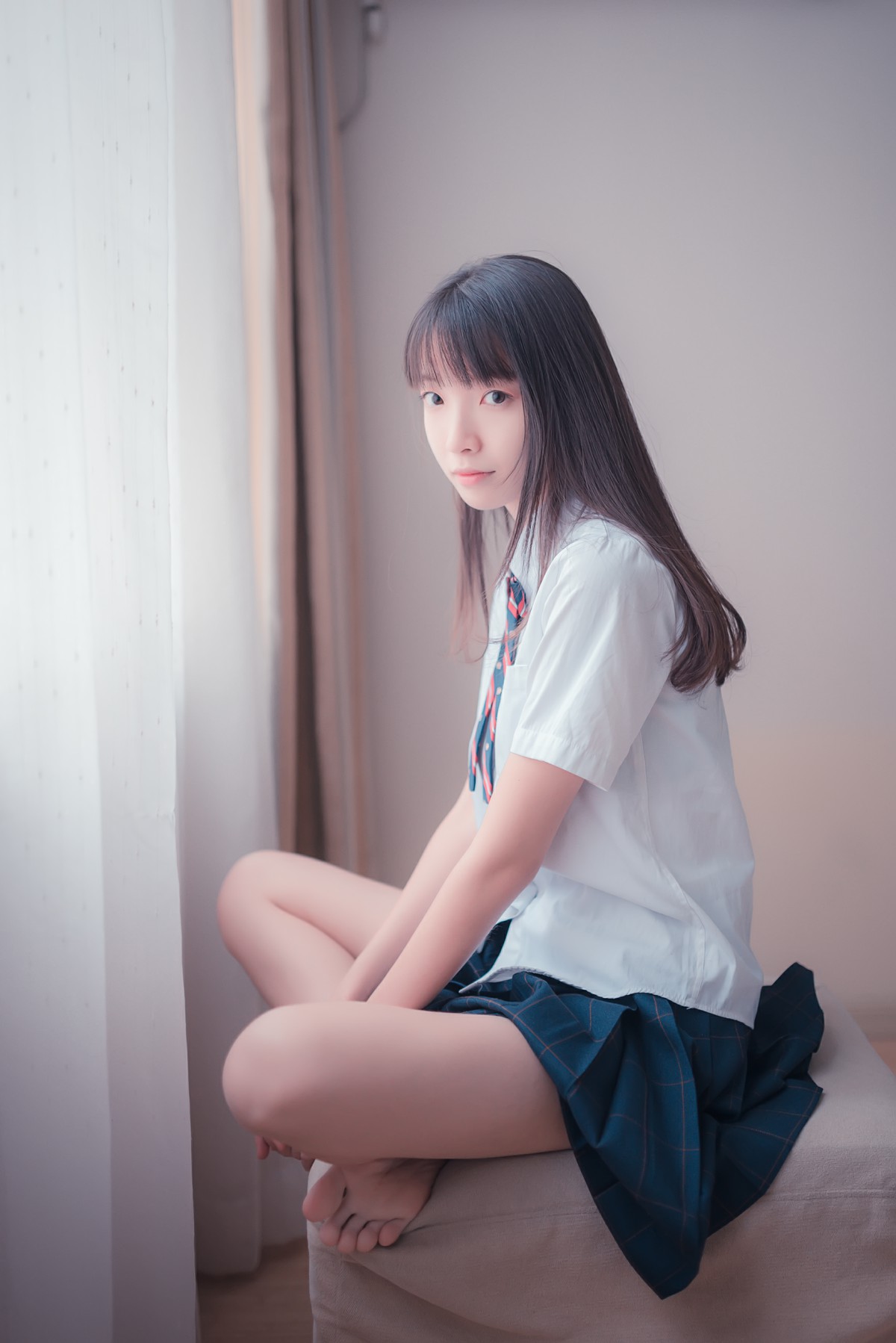 风之领域写真NO004邻家白丝清新女孩-COSPLAY