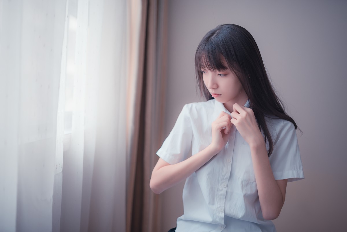 风之领域写真NO004邻家白丝清新女孩-COSPLAY