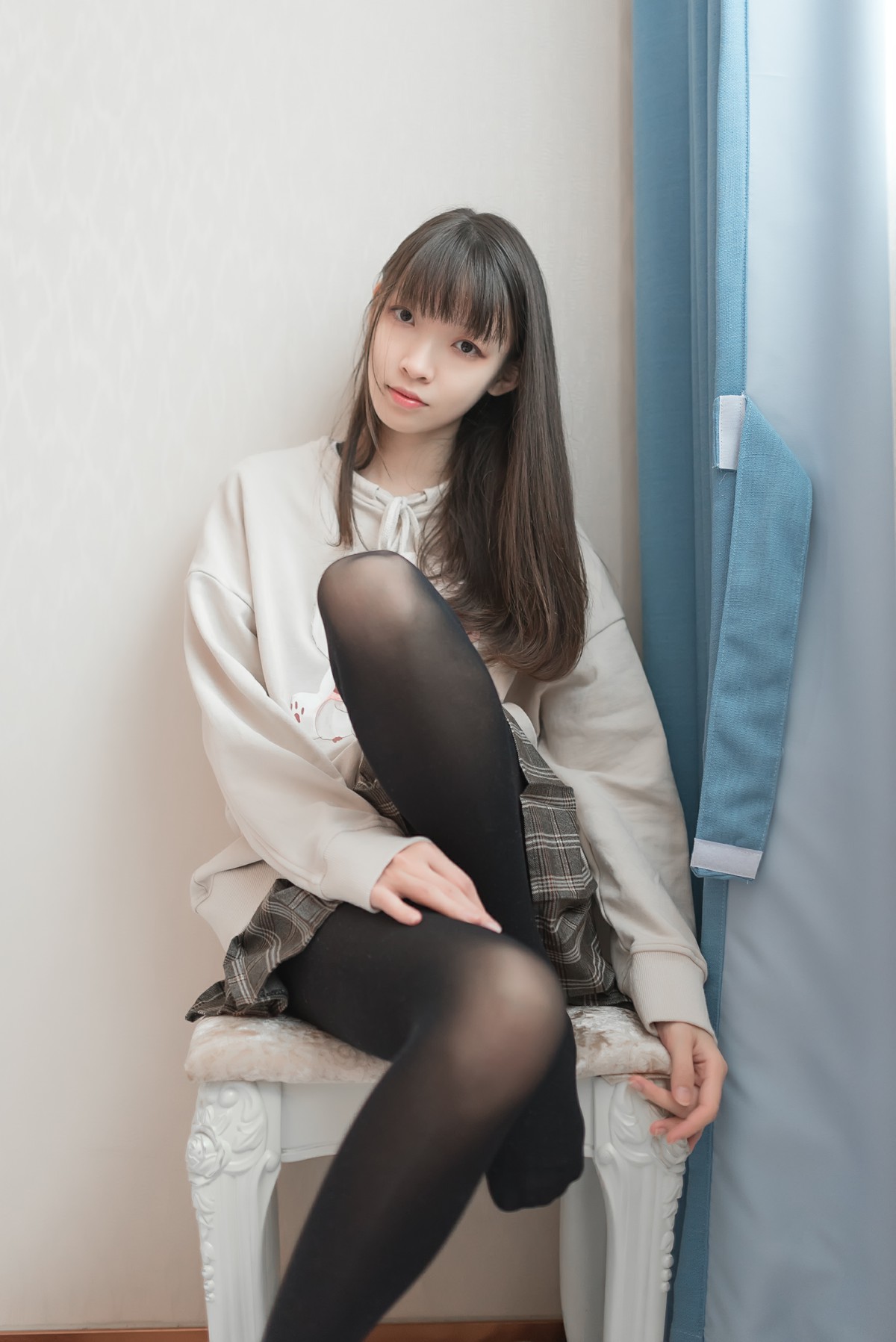 风之领域写真NO005邻家黑丝清新女孩-COSPLAY