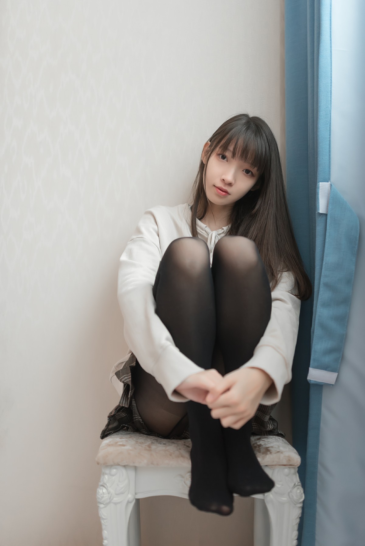 风之领域写真NO005邻家黑丝清新女孩-COSPLAY