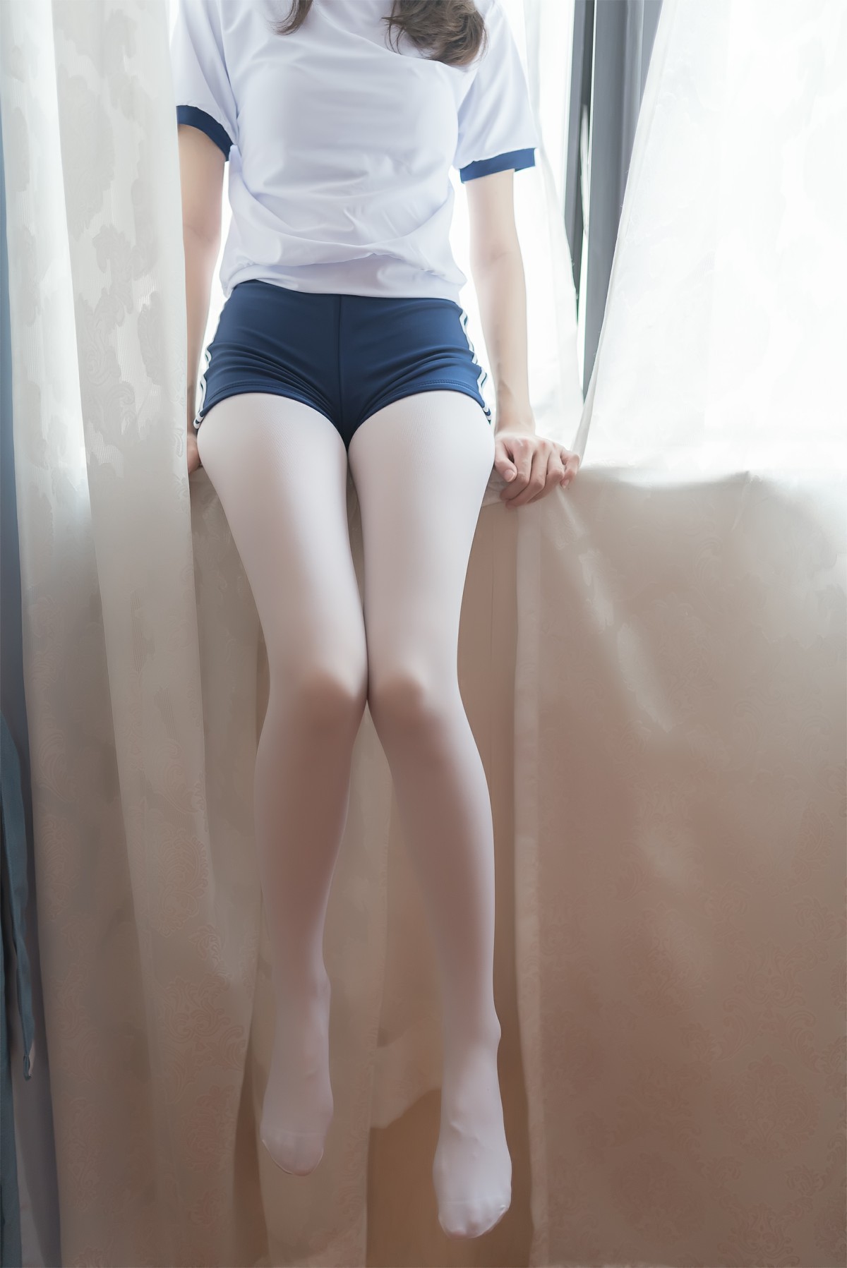 风之领域写真NO006运动白丝少女-COSPLAY