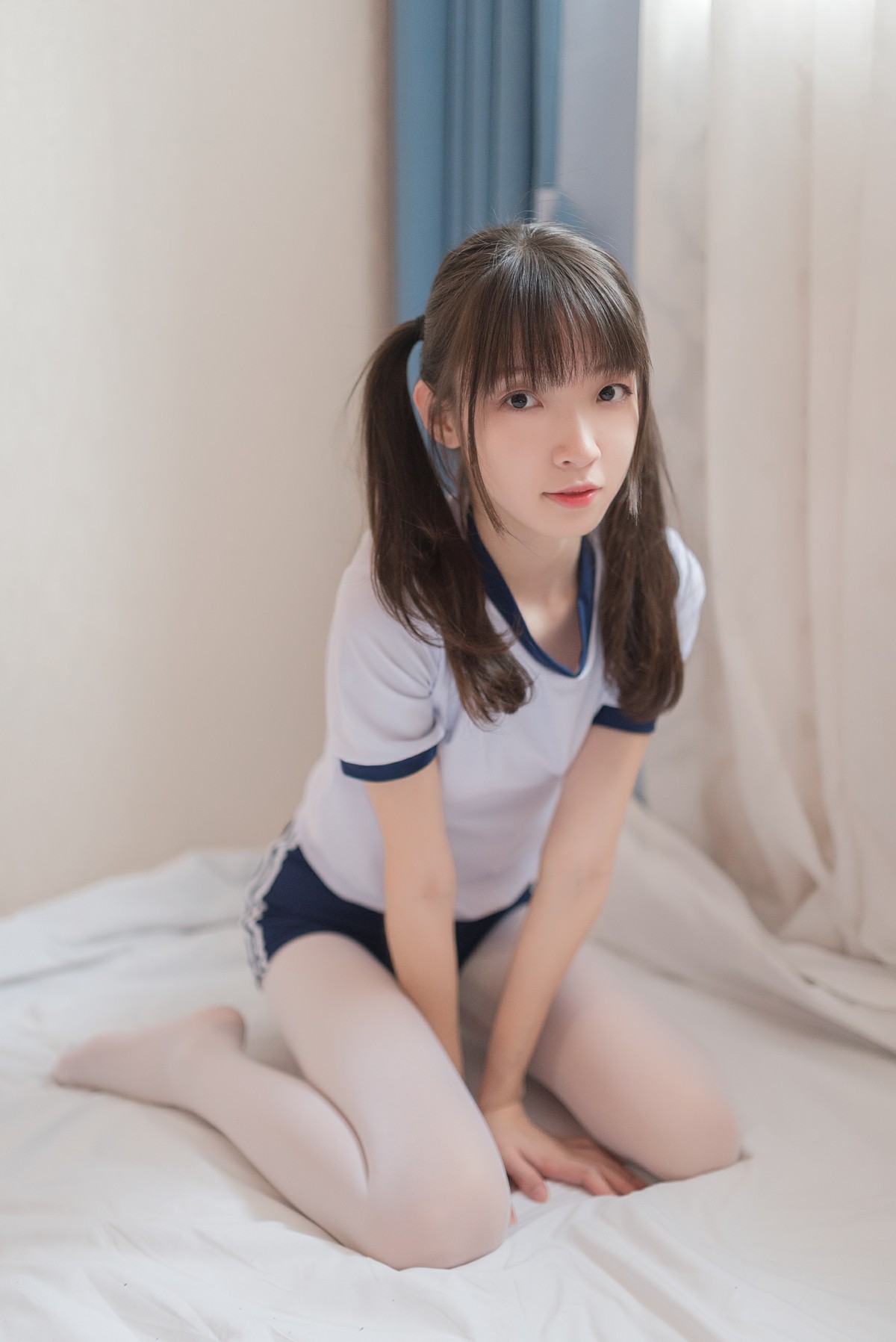 风之领域写真NO006运动白丝少女-COSPLAY