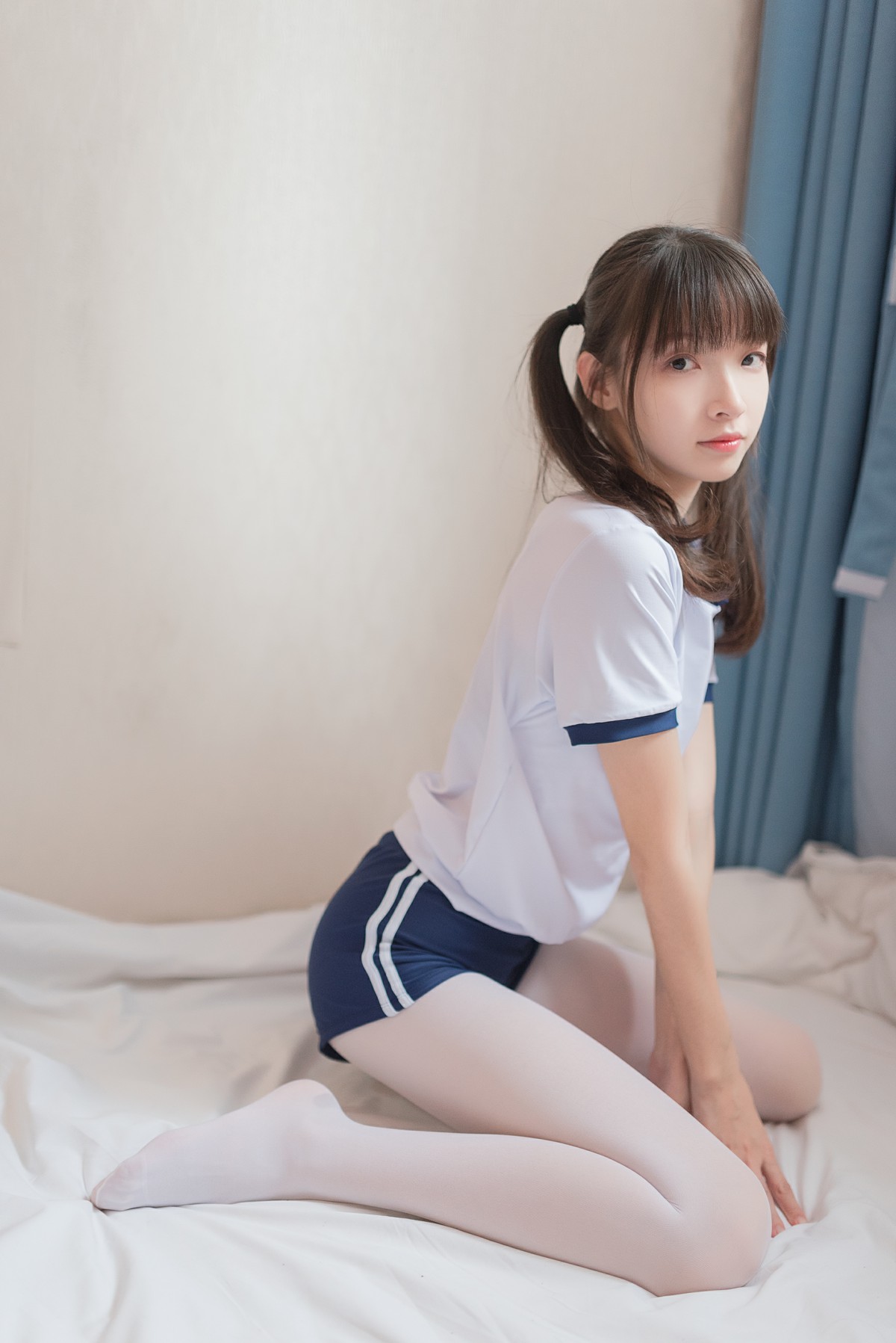 风之领域写真NO006运动白丝少女-COSPLAY