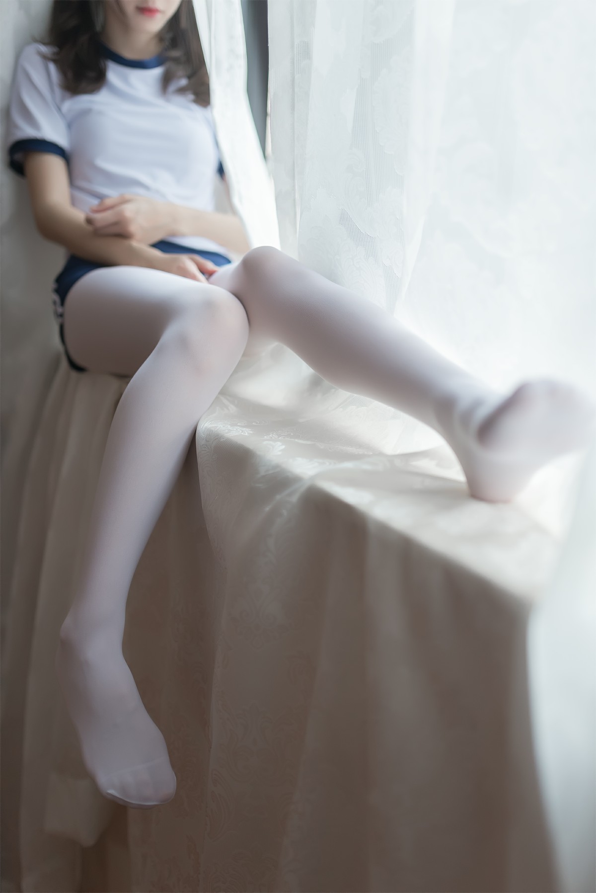 风之领域写真NO006运动白丝少女-COSPLAY