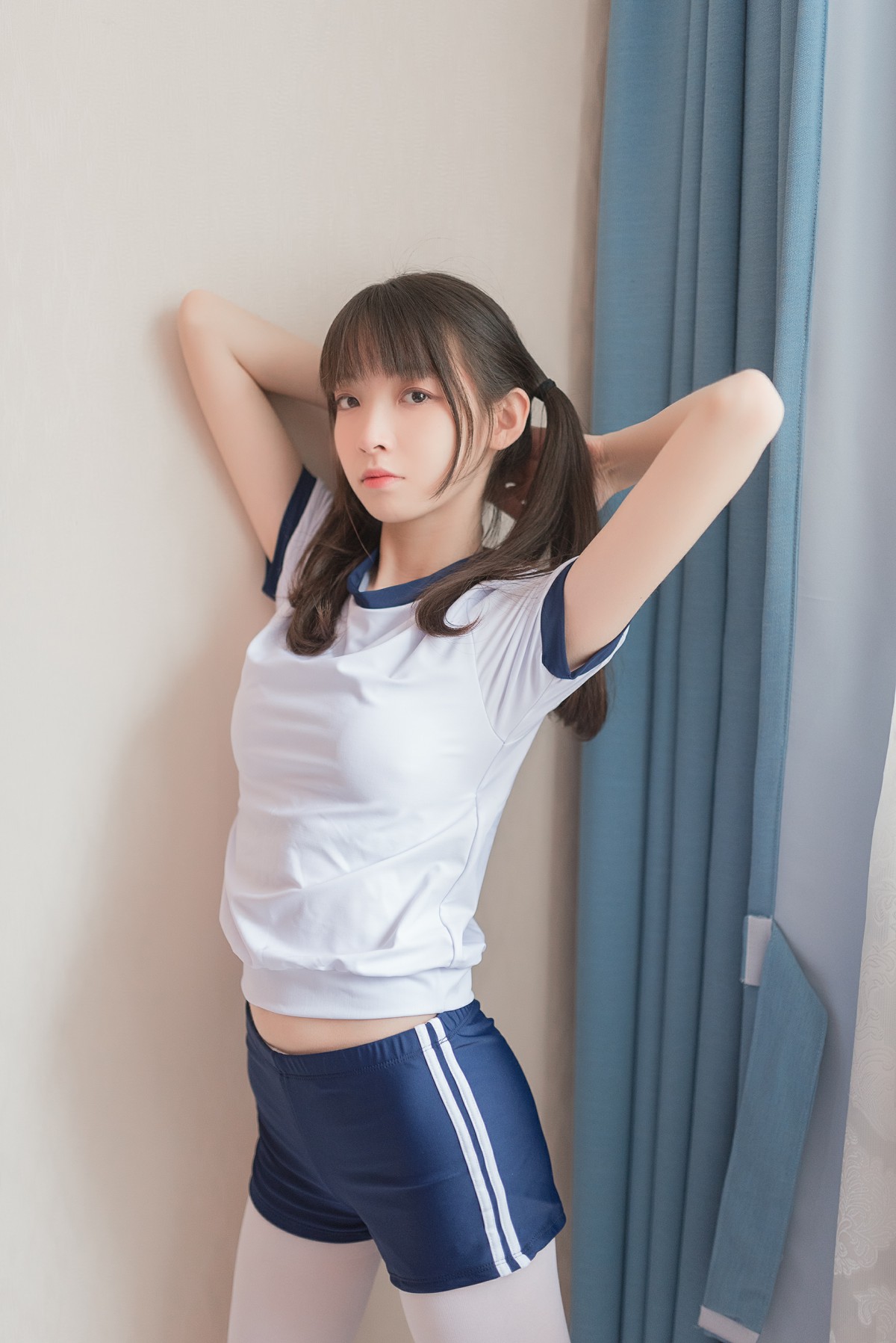 风之领域写真NO006运动白丝少女-COSPLAY