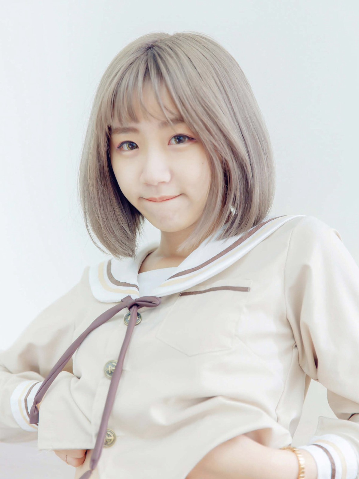 [JUICY]多汁女孩阮靖貽水手服挑逗可爱单纯学生-COSPLAY