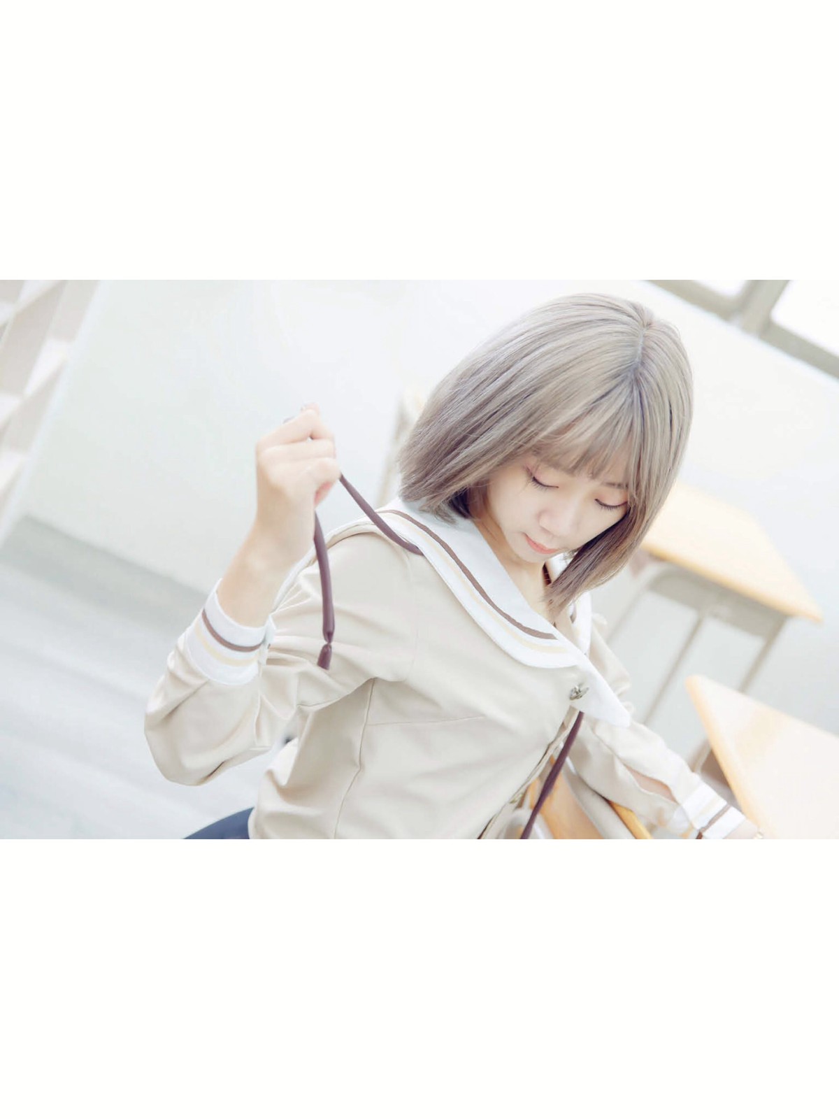 [JUICY]多汁女孩阮靖貽水手服挑逗可爱单纯学生-COSPLAY