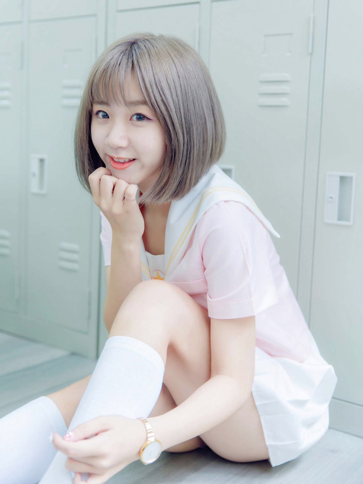 [JUICY]多汁女孩阮靖貽日系清新萝莉甜美色诱-COSPLAY